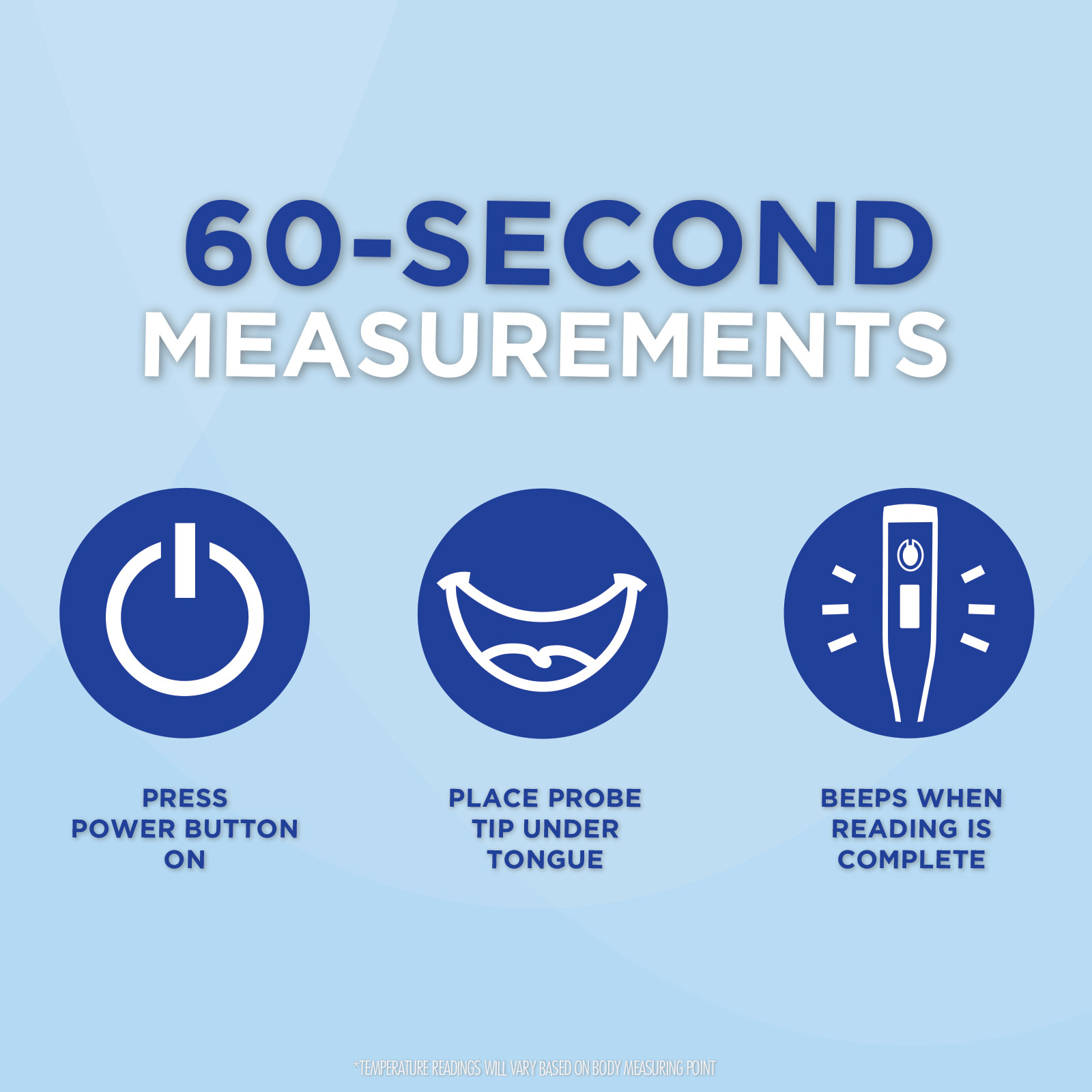 Veridian 60-second thermometers | 9pc Display - Image 2