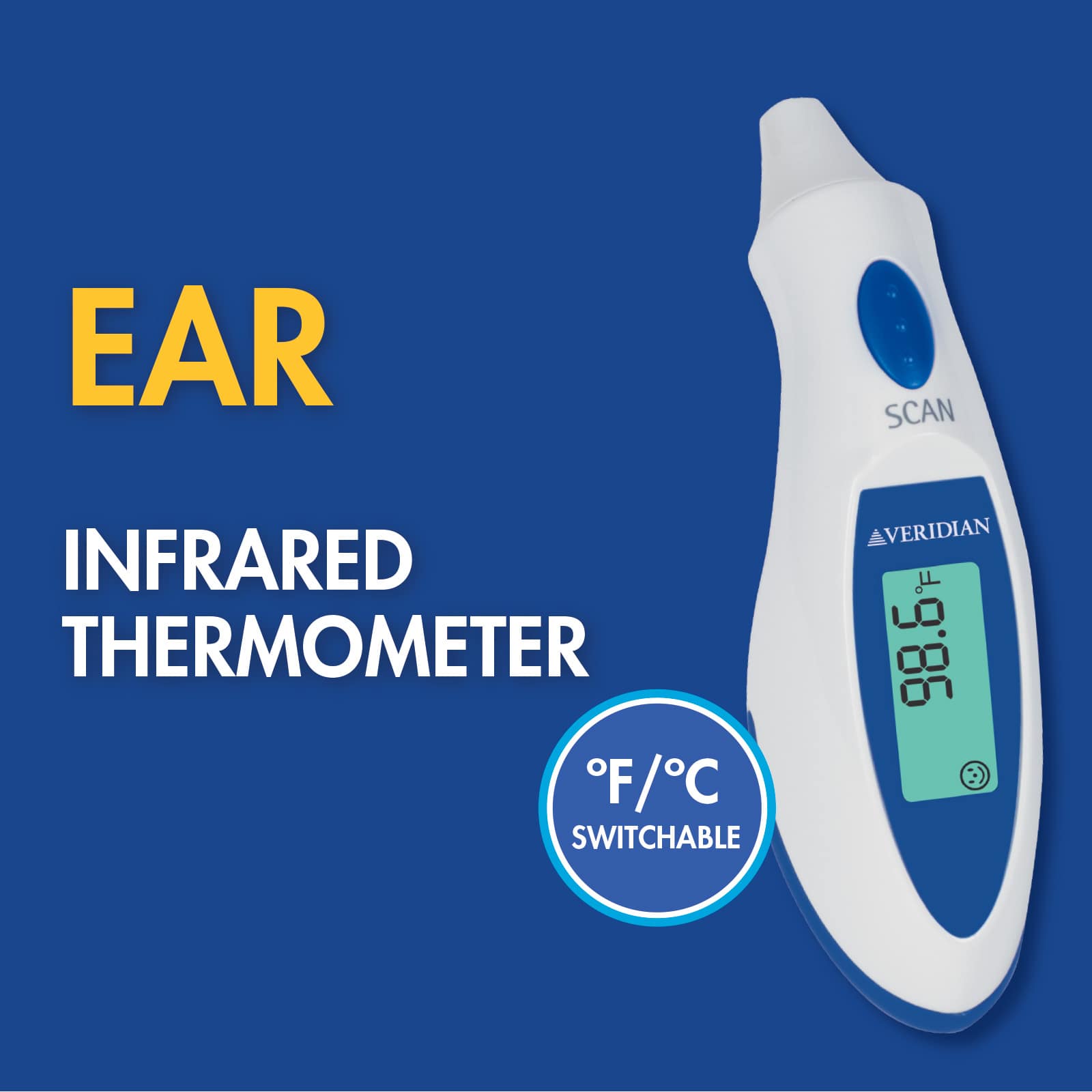 Veridian Instant Digital Ear Thermometer - Image 2