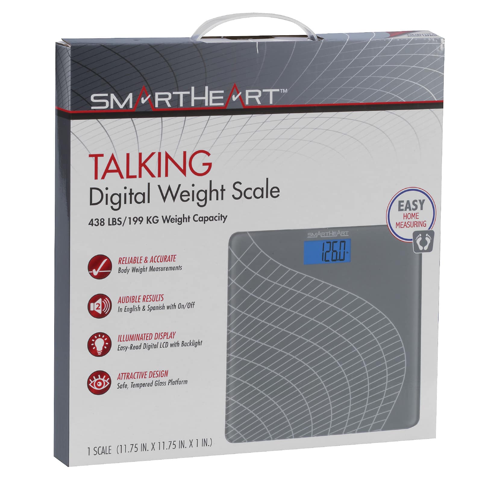SmartHeart Talking Digital Weight Scale - Image 2