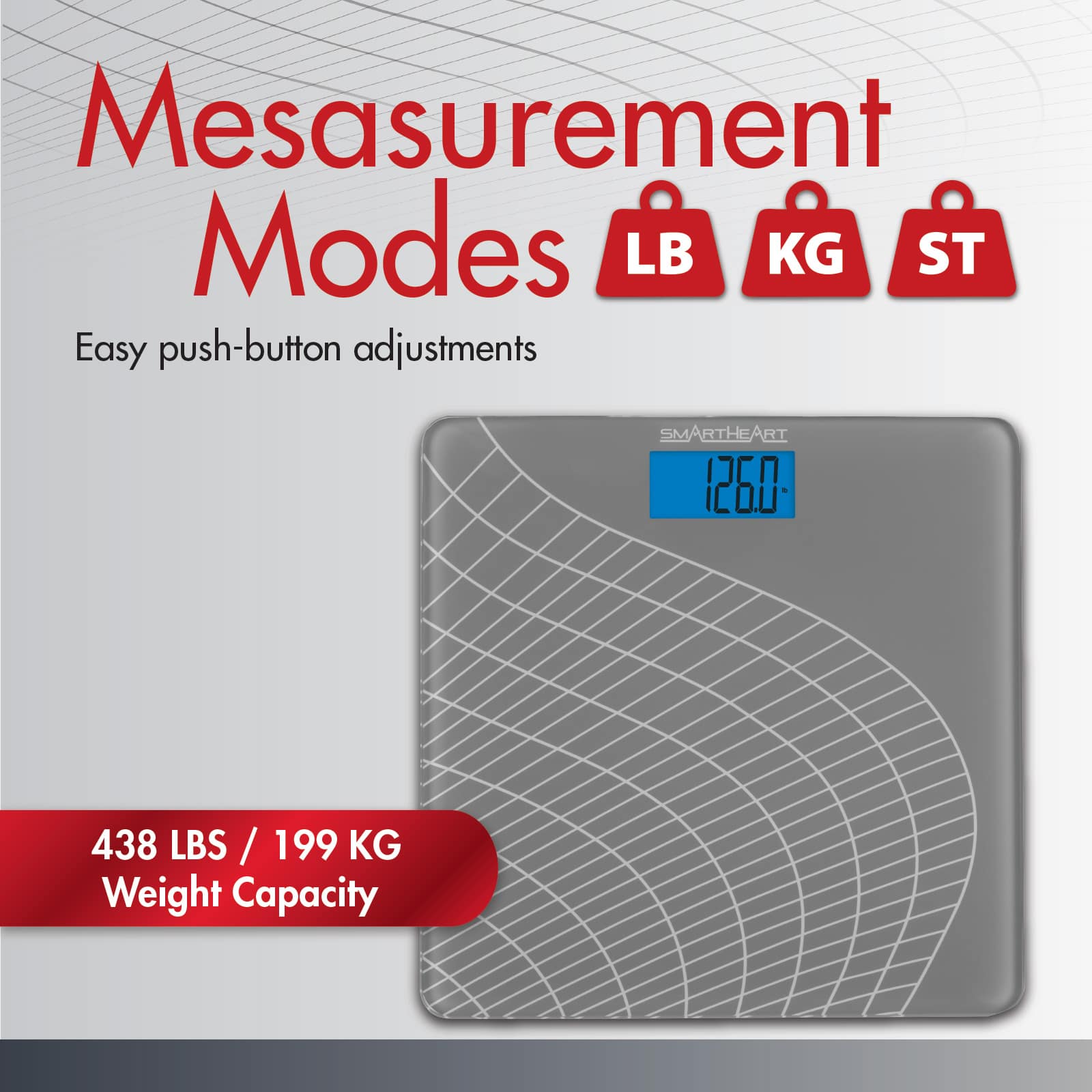 SmartHeart Talking Digital Weight Scale - Image 5