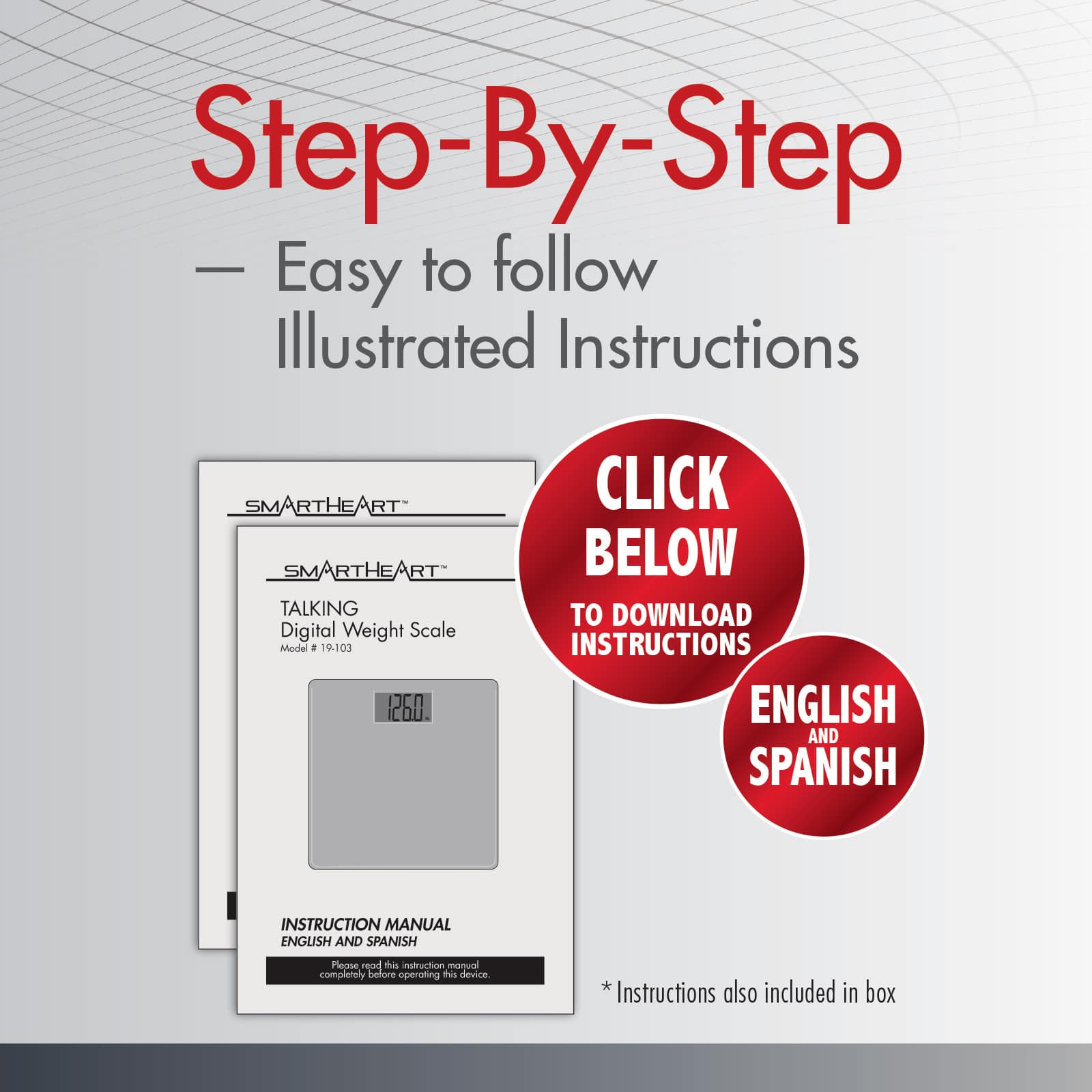 SmartHeart Talking Digital Weight Scale - Image 7