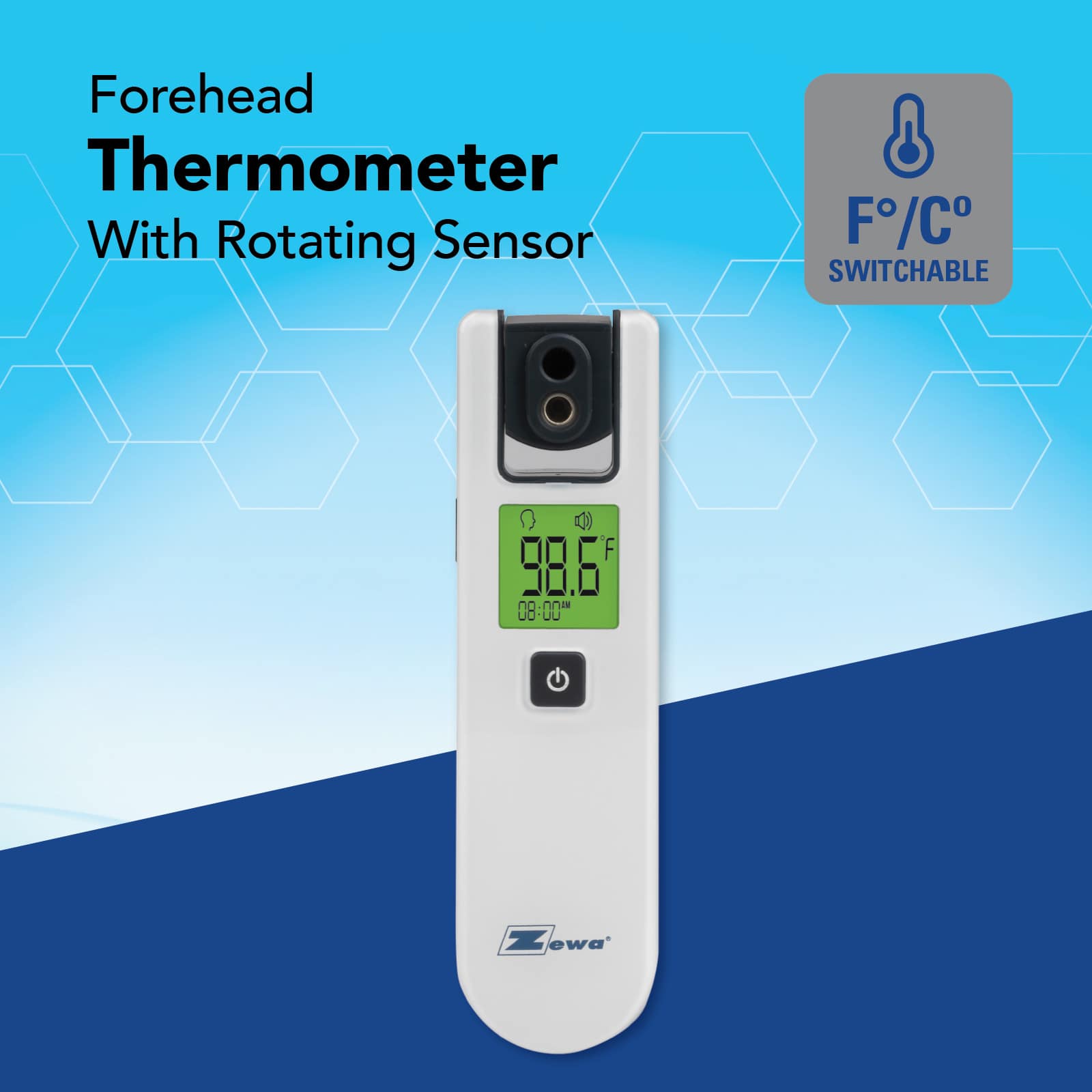 Zewa Infrared Non-Touch Thermometer - Image 2