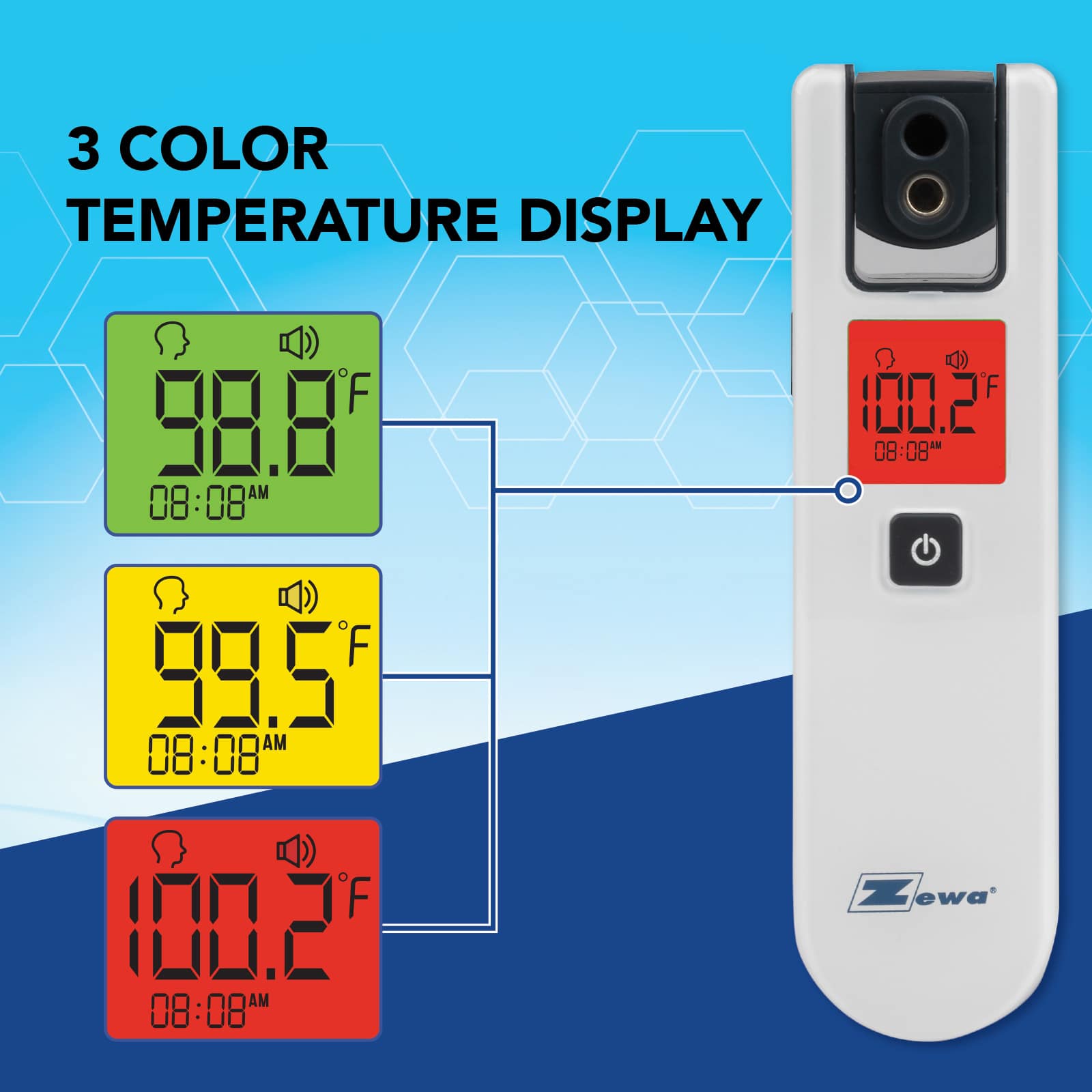 Zewa Infrared Non-Touch Thermometer - Image 4