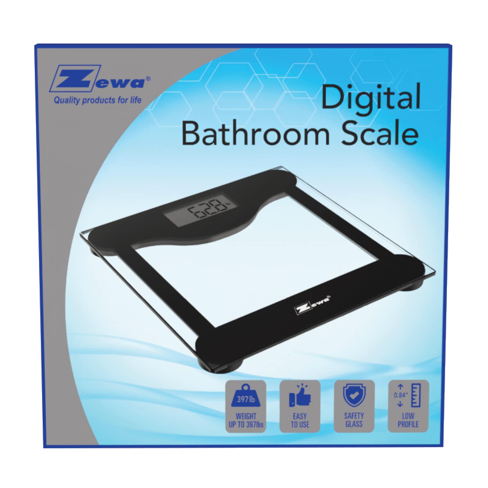 Zewa Digital Bathroom Scale - Image 2