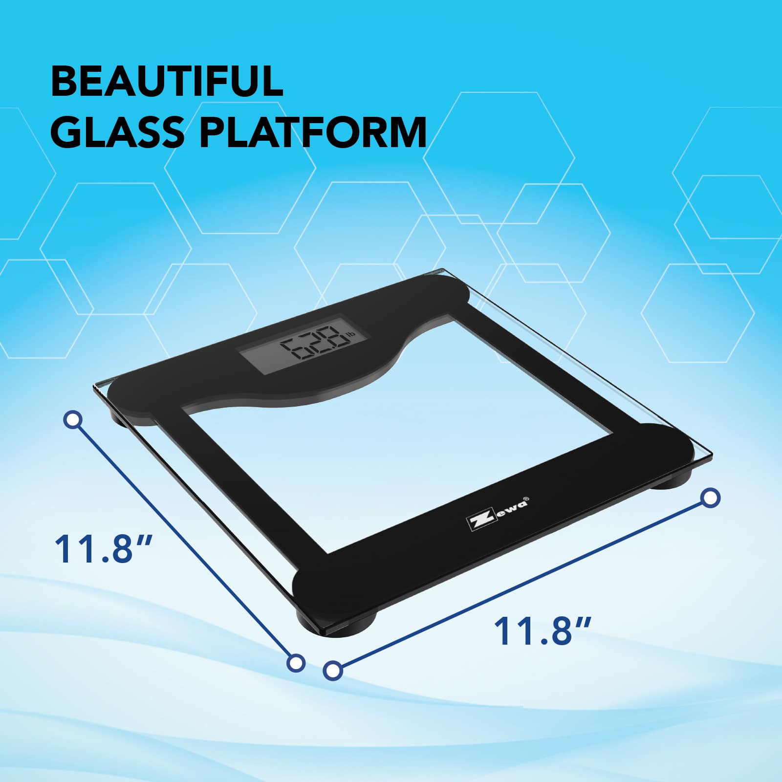 Zewa Digital Bathroom Scale - Image 3