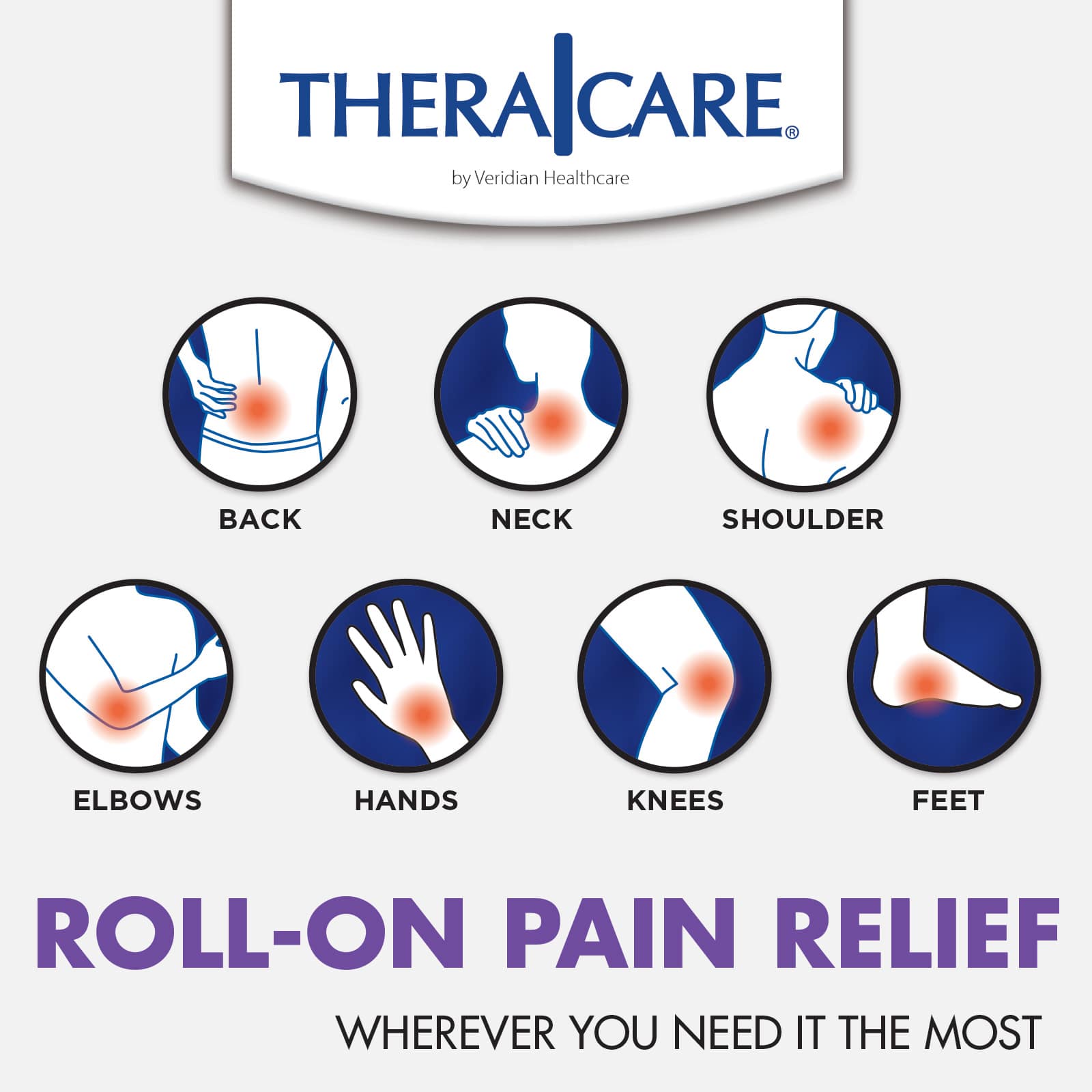 TheraCare Lidocaine Pain Relief Roll-On Lavender Scent - Image 5