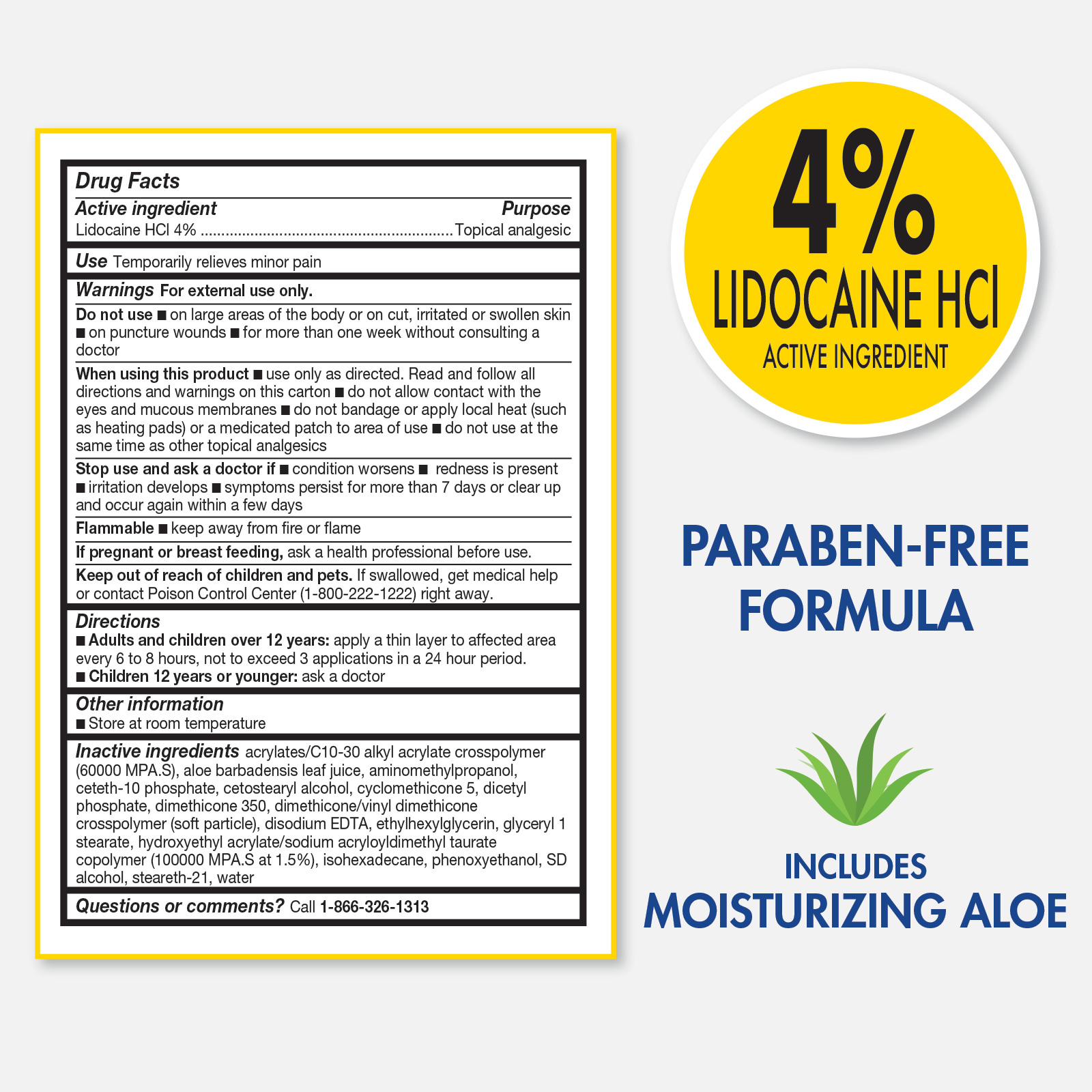 TheraCare Lidocaine Pain Relief Roll-On - Image 4