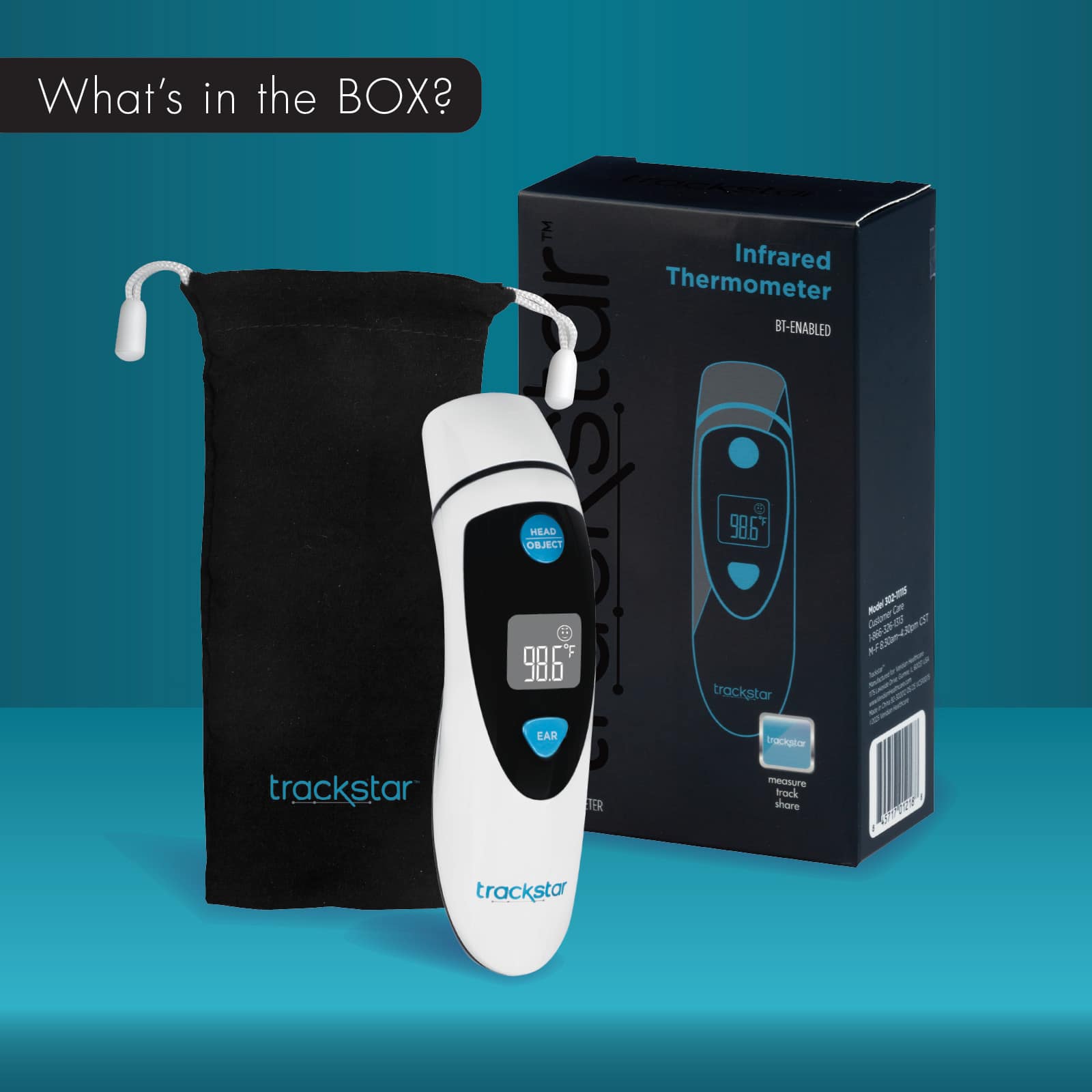 Trackstar Infrared Thermometer | Bluetooth - Image 9