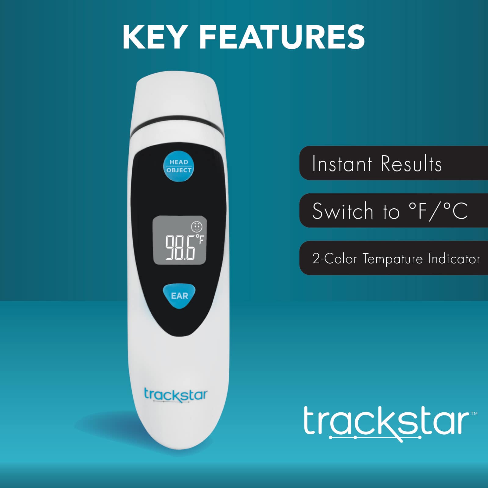 Trackstar Infrared Thermometer | Bluetooth - Image 2