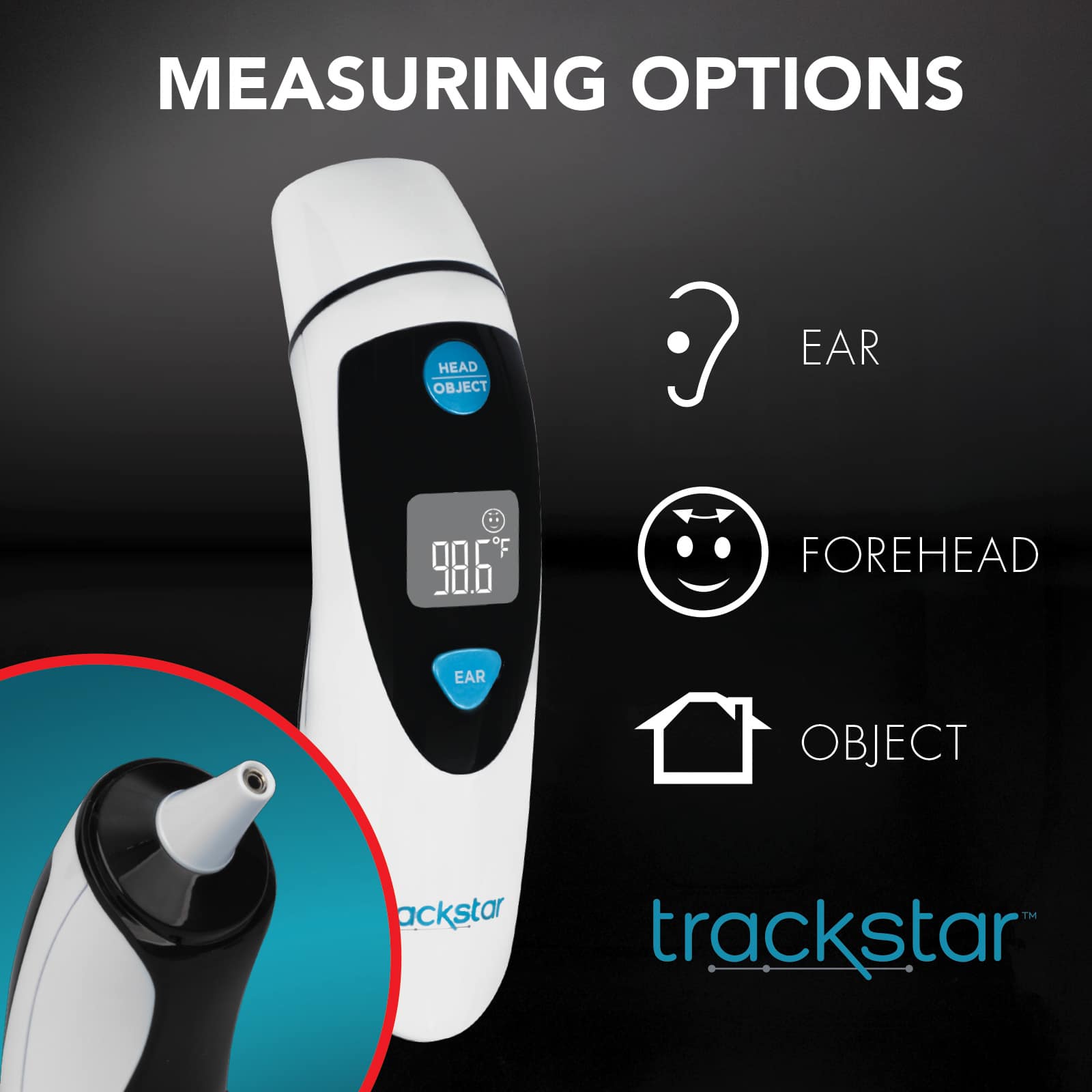 Trackstar Infrared Thermometer | Bluetooth - Image 3