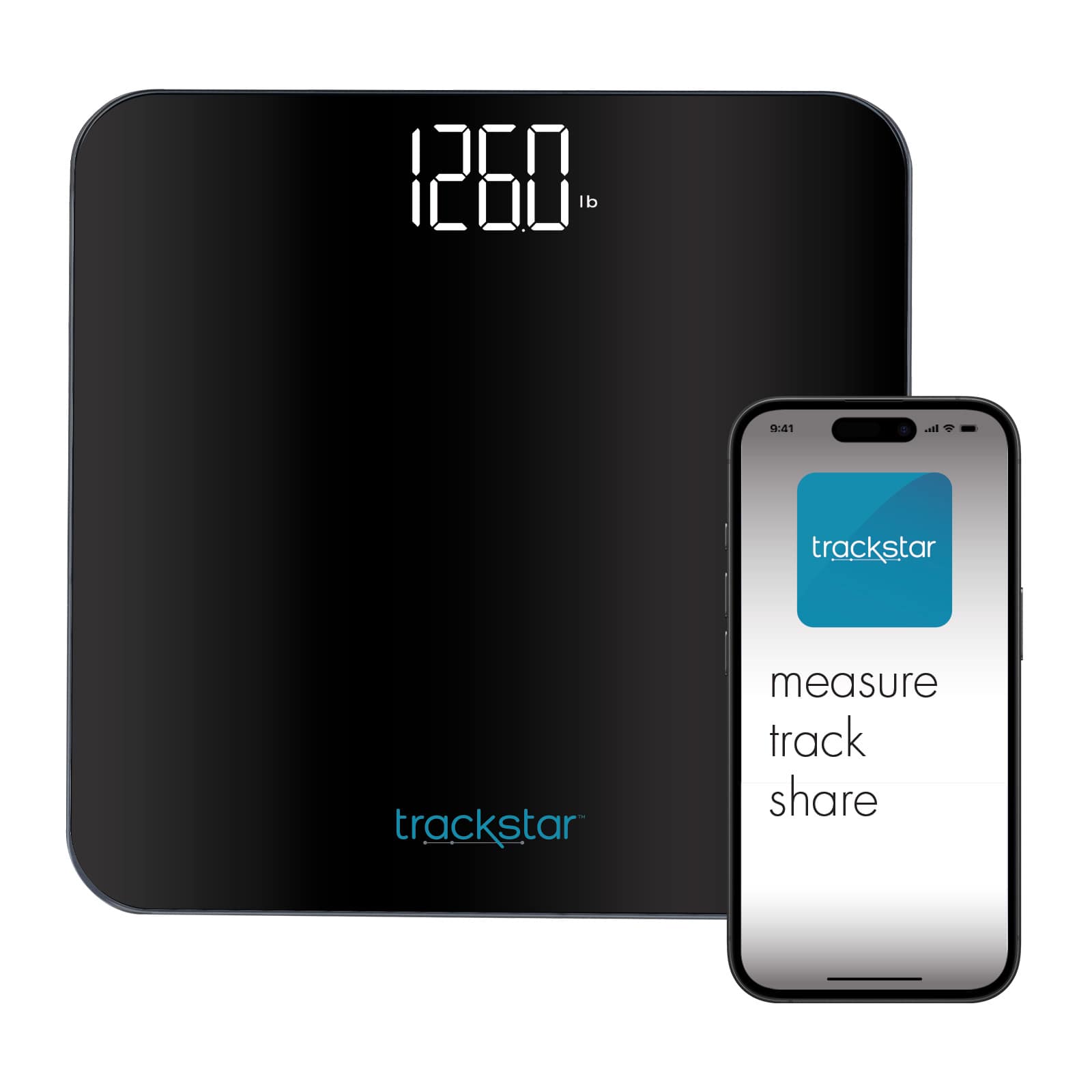 Trackstar Digital Weight Scale | Bluetooth