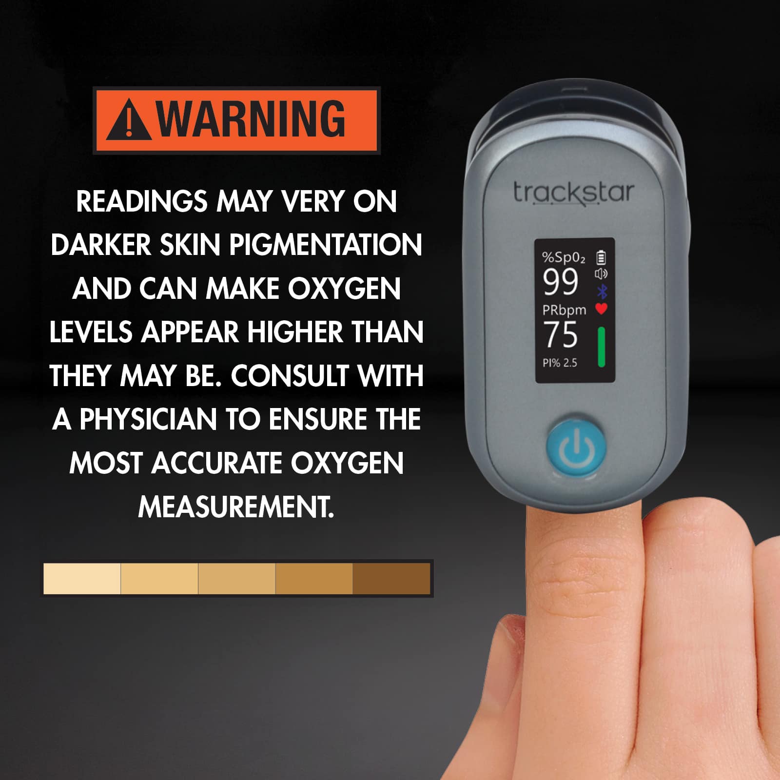 Trackstar Pulse Oximeter | Bluetooth - Image 12