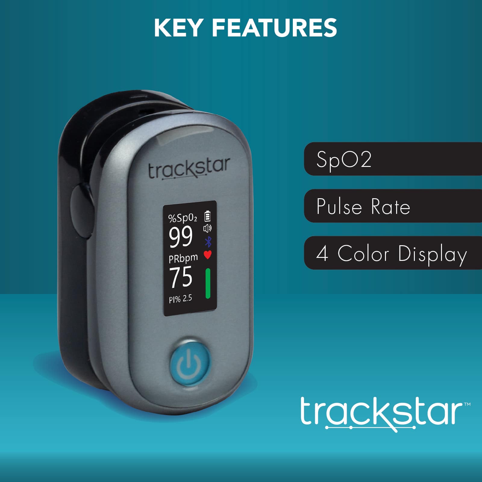 Trackstar Pulse Oximeter | Bluetooth - Image 4