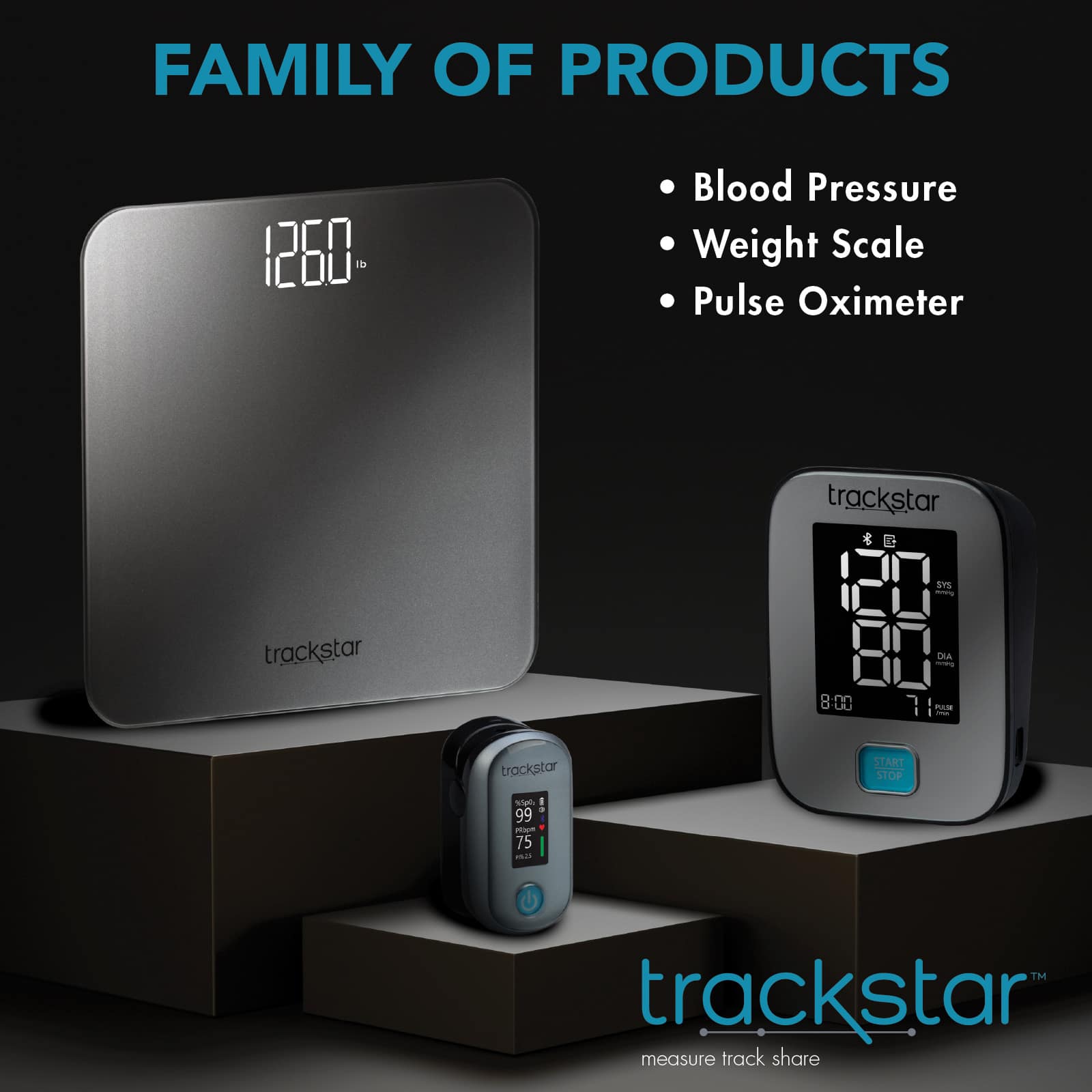 Trackstar Blood Pressure Wrist Monitor | Bluetooth - Image 8