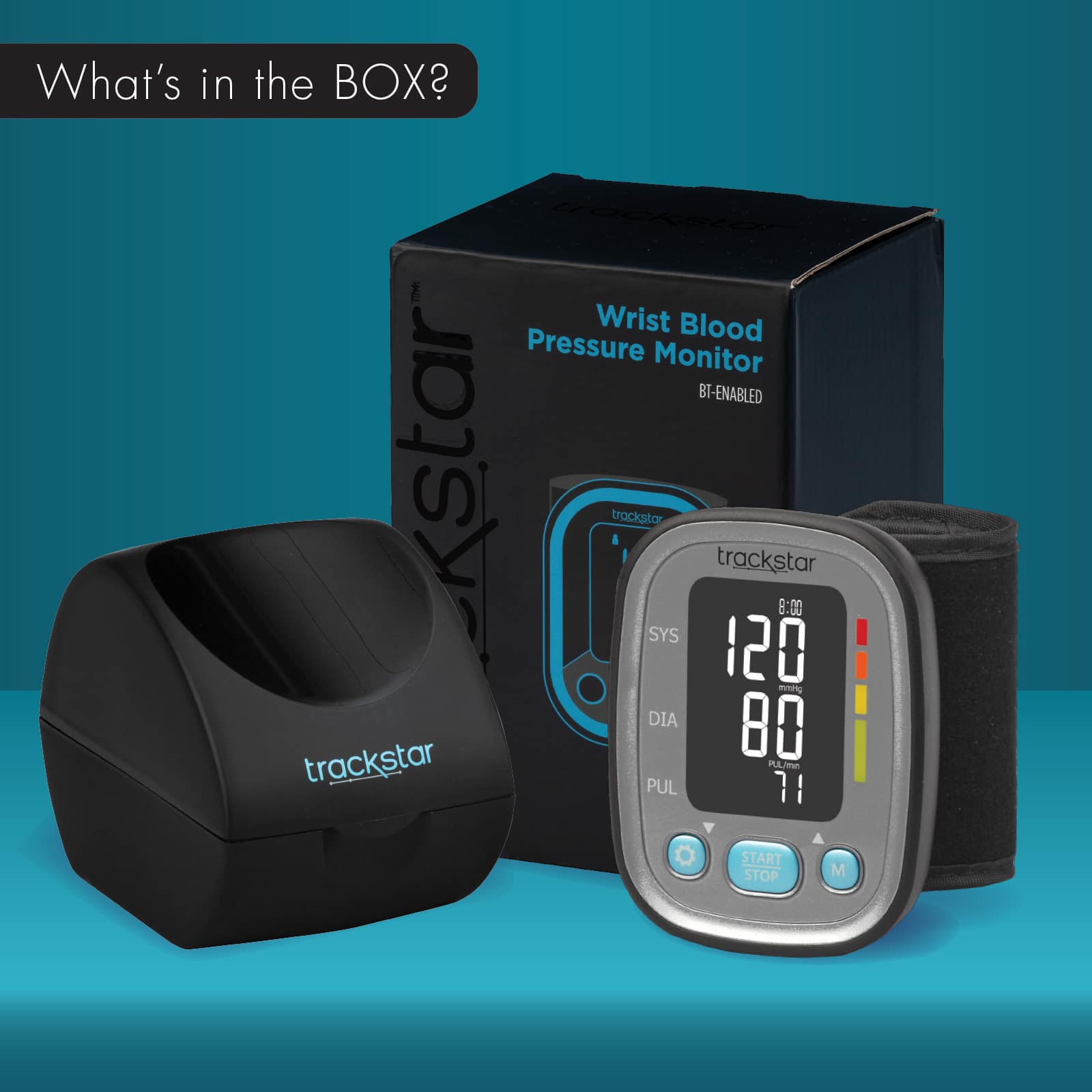 Trackstar Blood Pressure Wrist Monitor | Bluetooth - Image 6