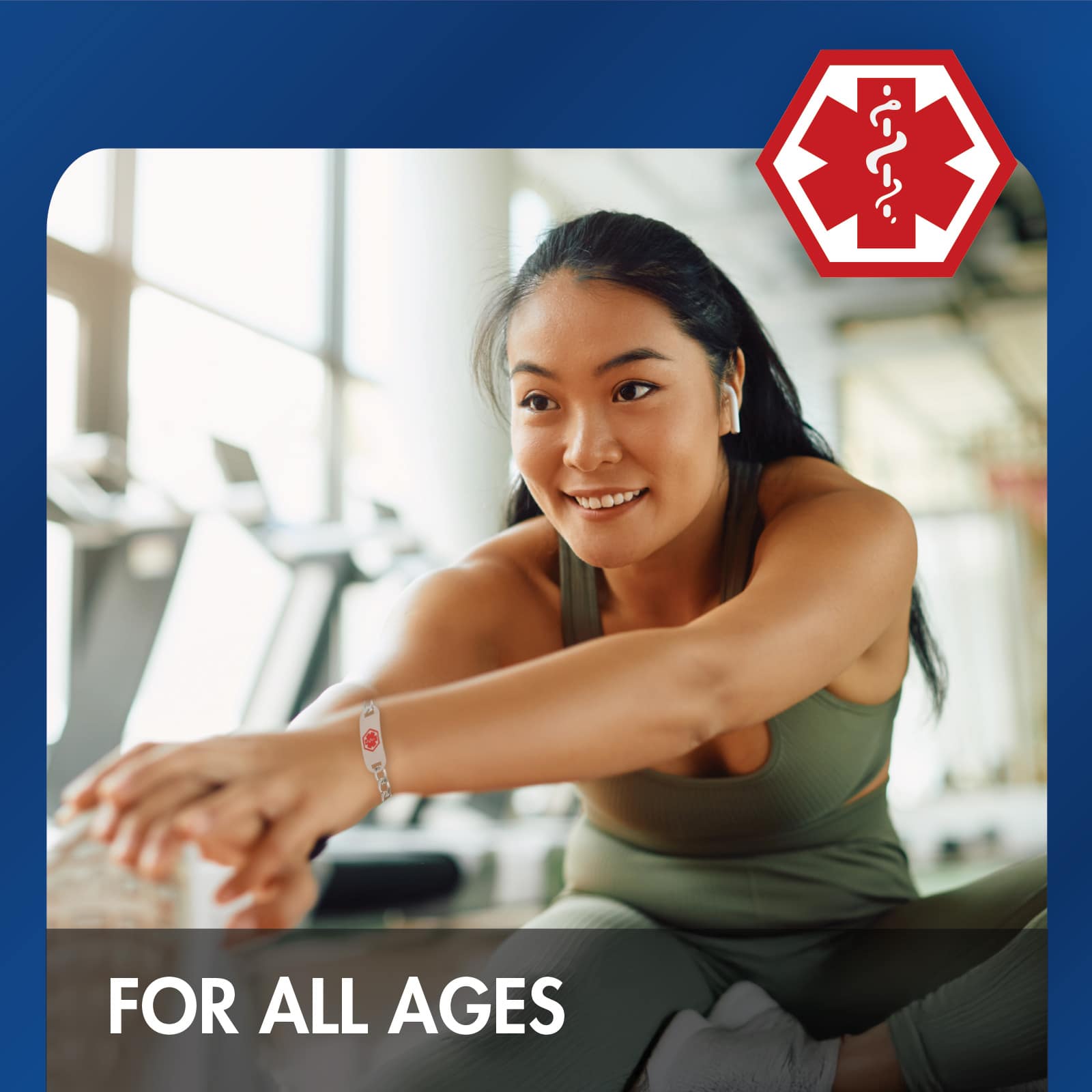 TheraCare Diabetic Medical ID Bracelet - Image 7