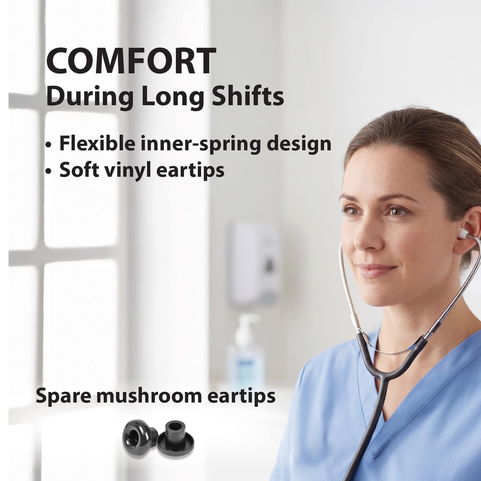 Veridian Prism Series Dual Head Stethoscope - Image 6