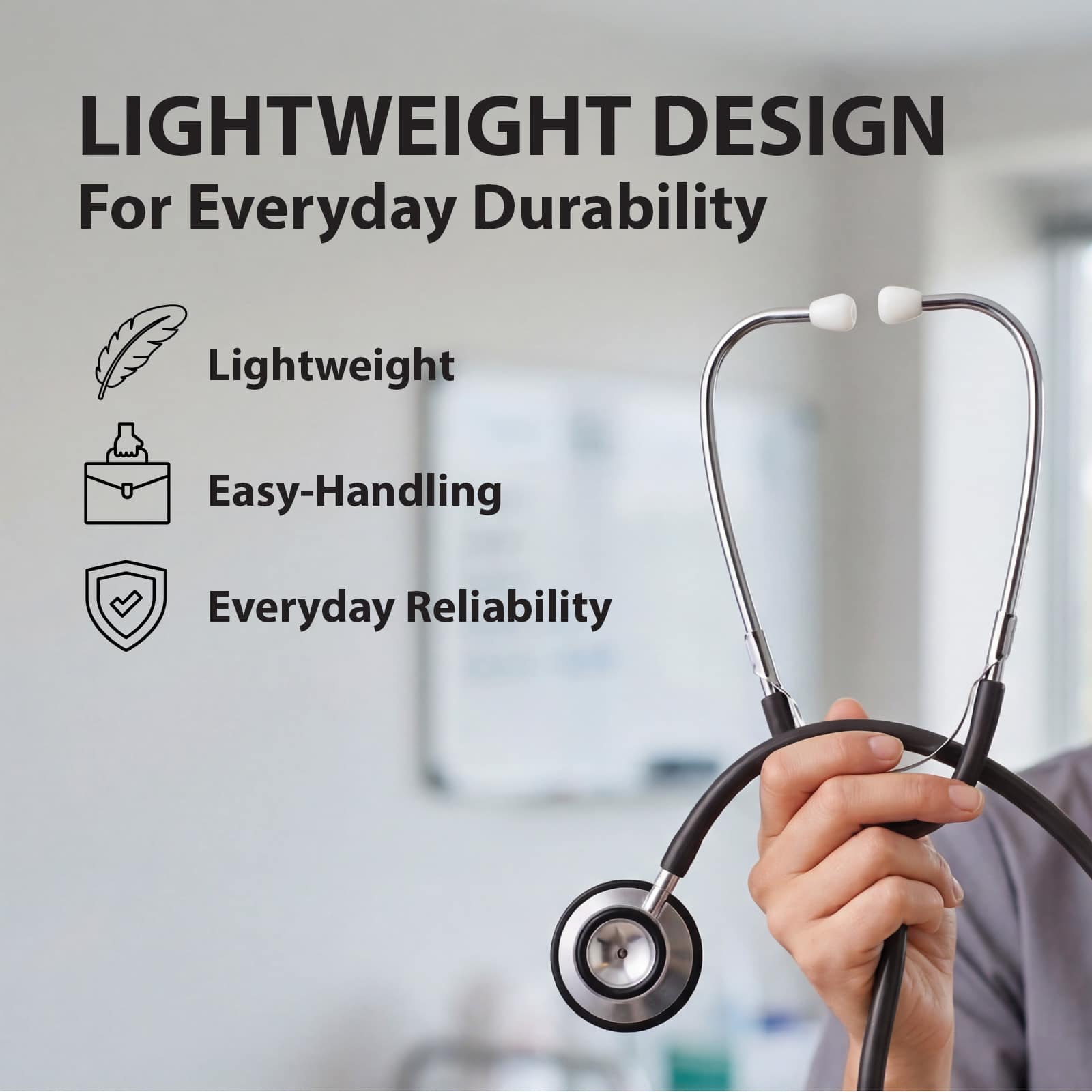 Veridian Prism Series Dual Head Stethoscope - Image 7