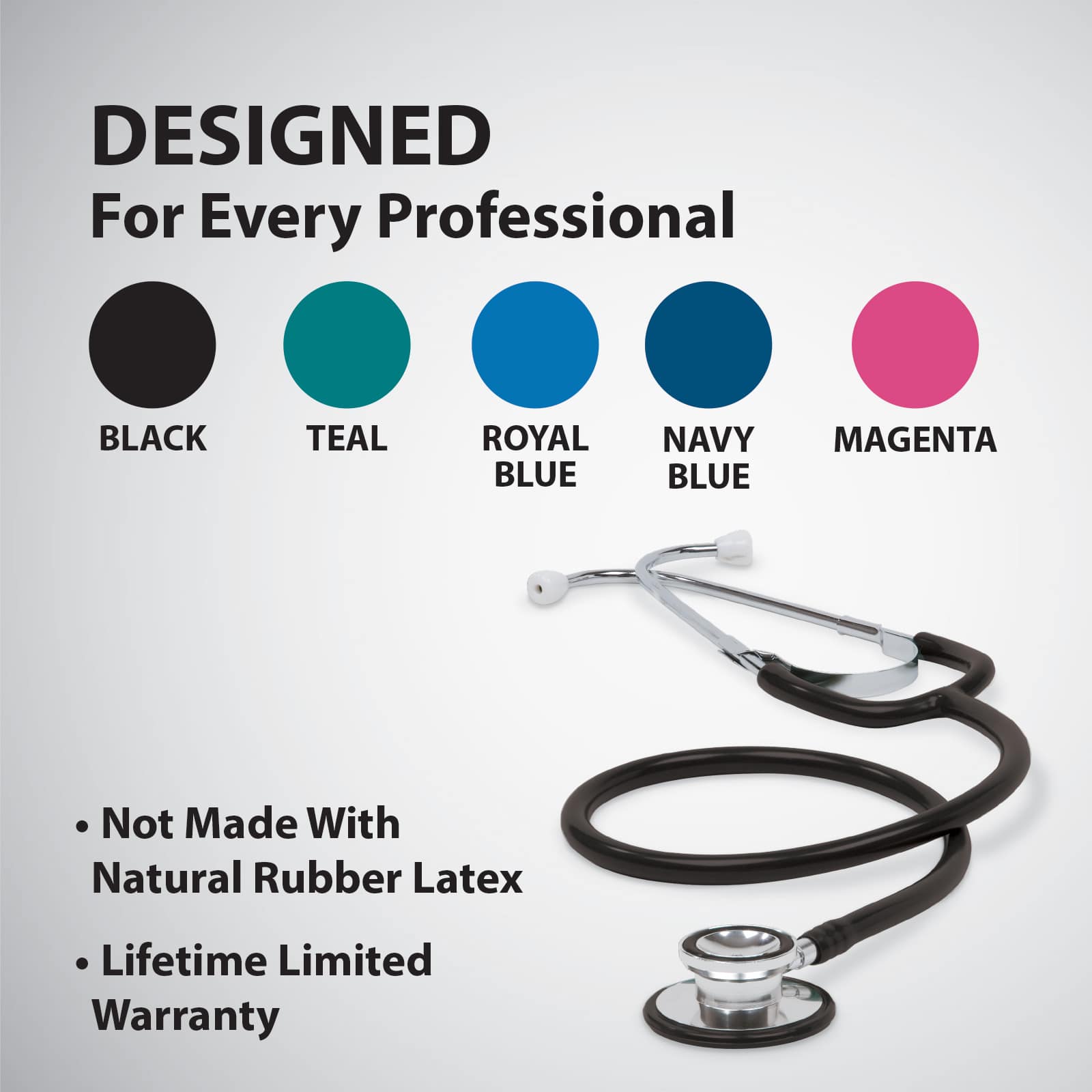 Veridian Prism Series Dual Head Stethoscope - Image 8
