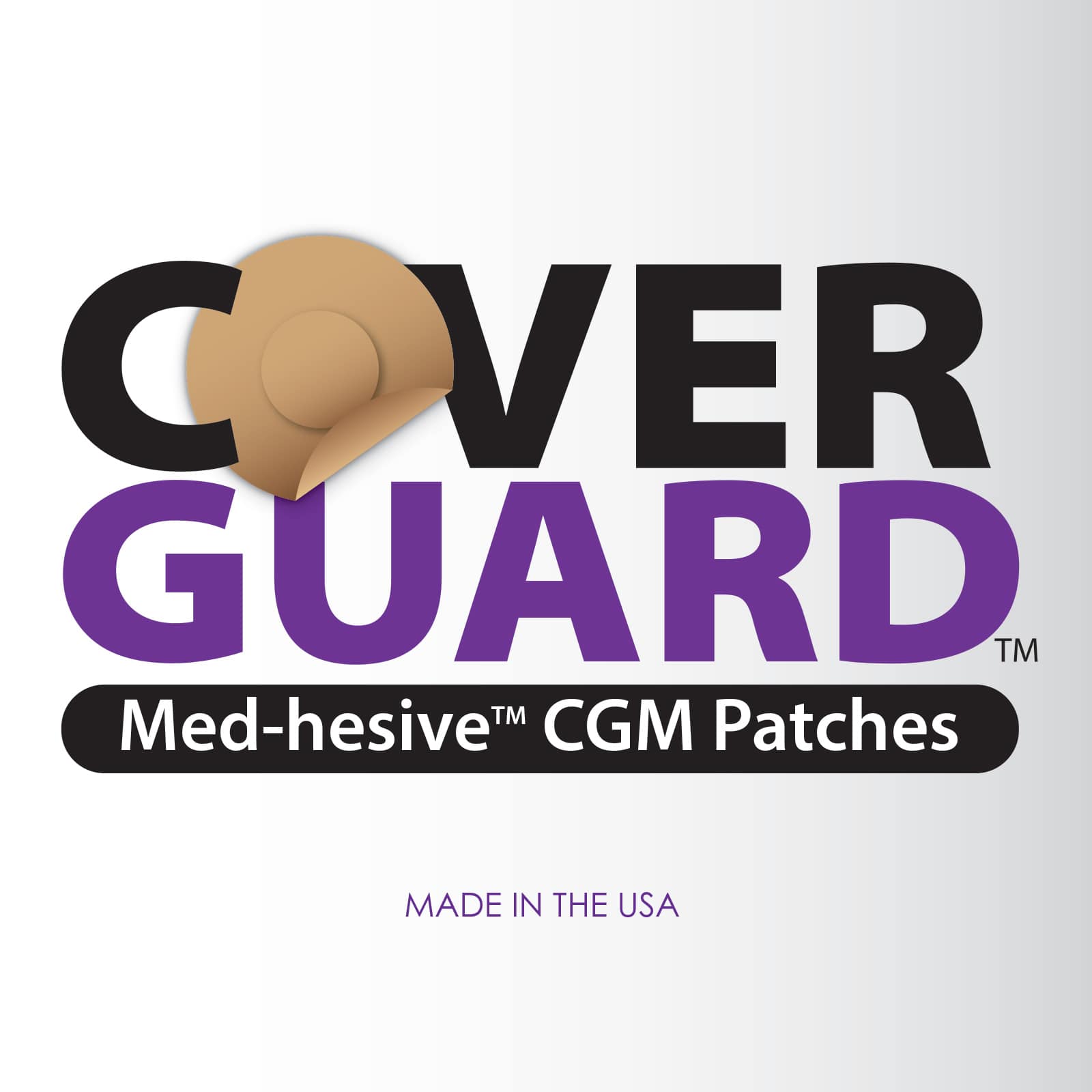 CoverGuard CGM Overpatch Dexcom G7, Stelo Purple Full Coverage - Image 22