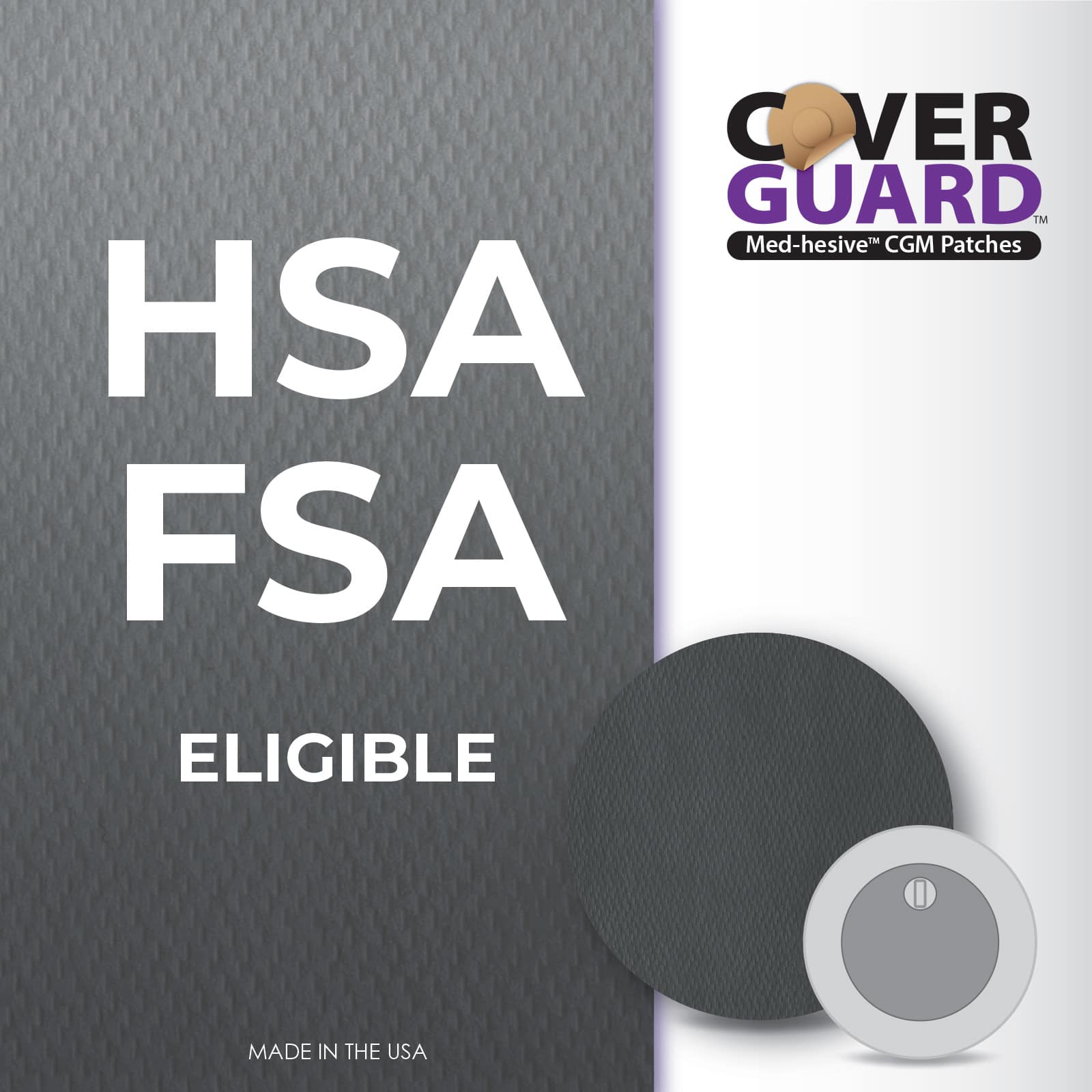 CoverGuard CGM Overpatch Freestyle Guardian 4 Black Full Coverage - Image 10