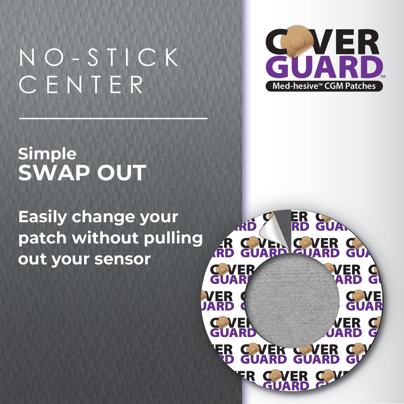 CoverGuard CGM Overpatch Freestyle Guardian 4 Black Full Coverage - Image 6