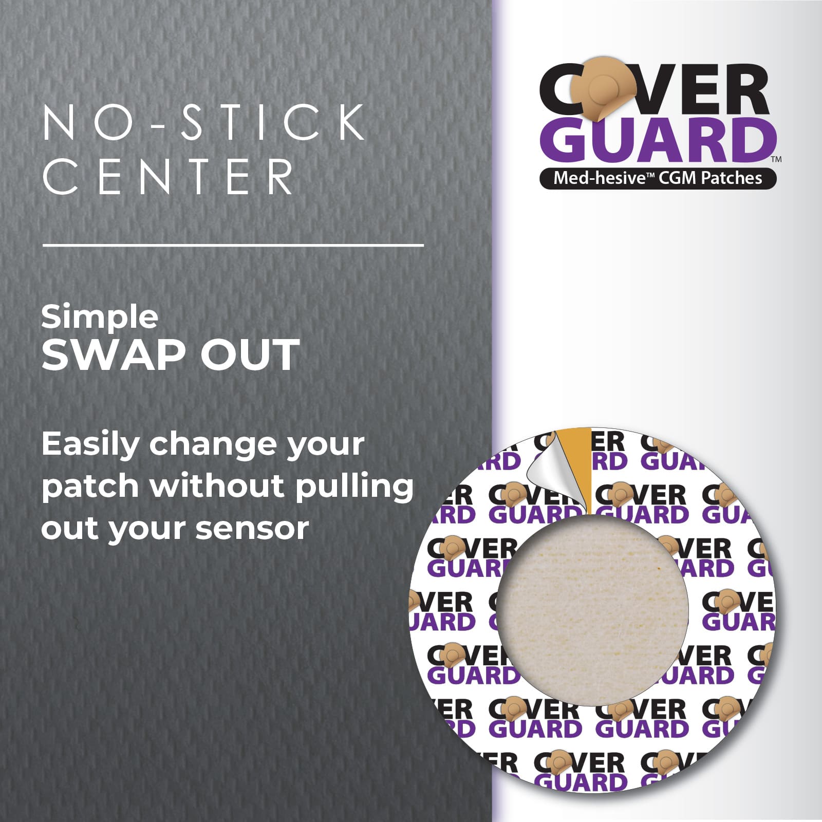 CoverGuard CGM Overpatch Freestyle Guardian 4 Tan Full Coverage - Image 6