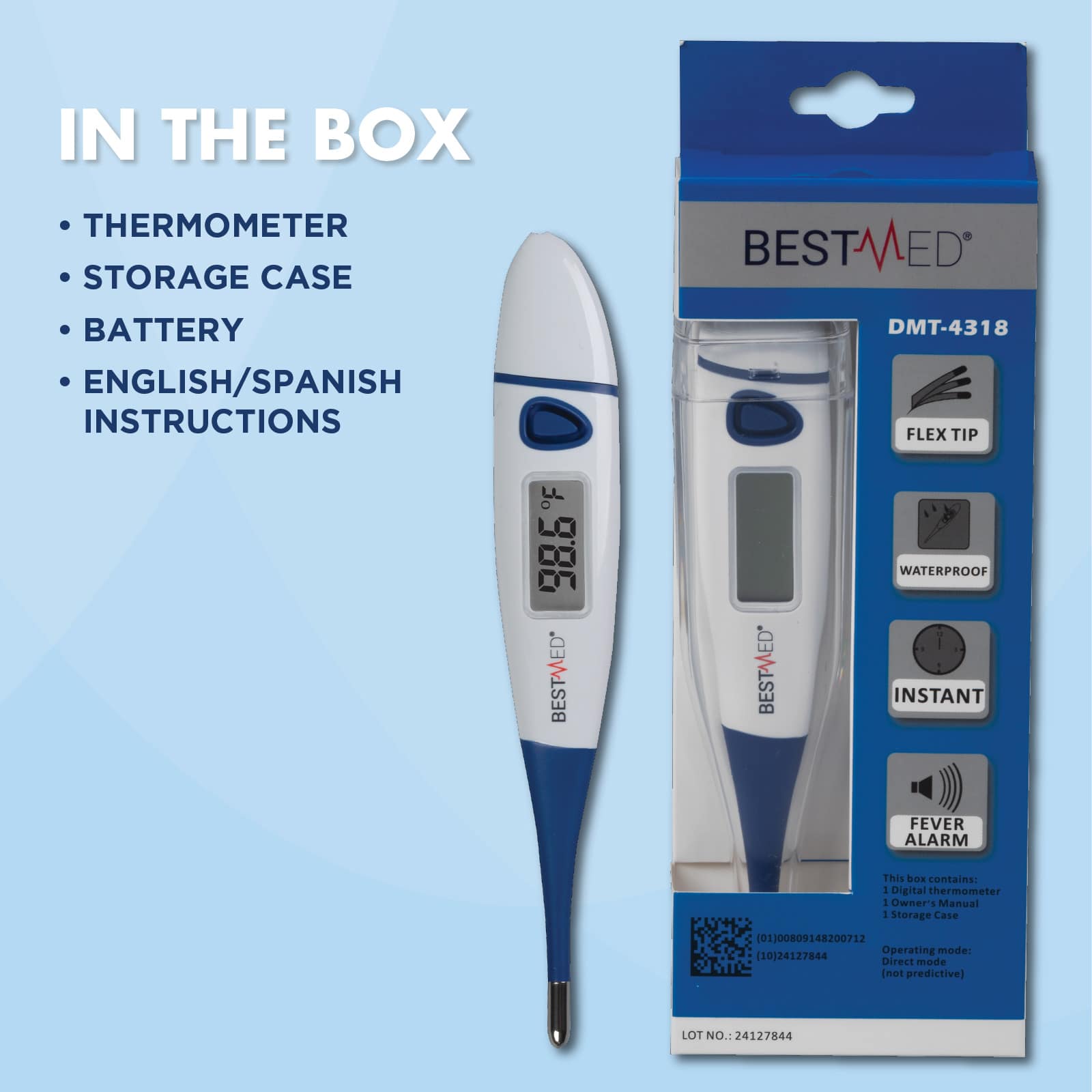 BESTMED Thermometer | 60-Second - Image 7