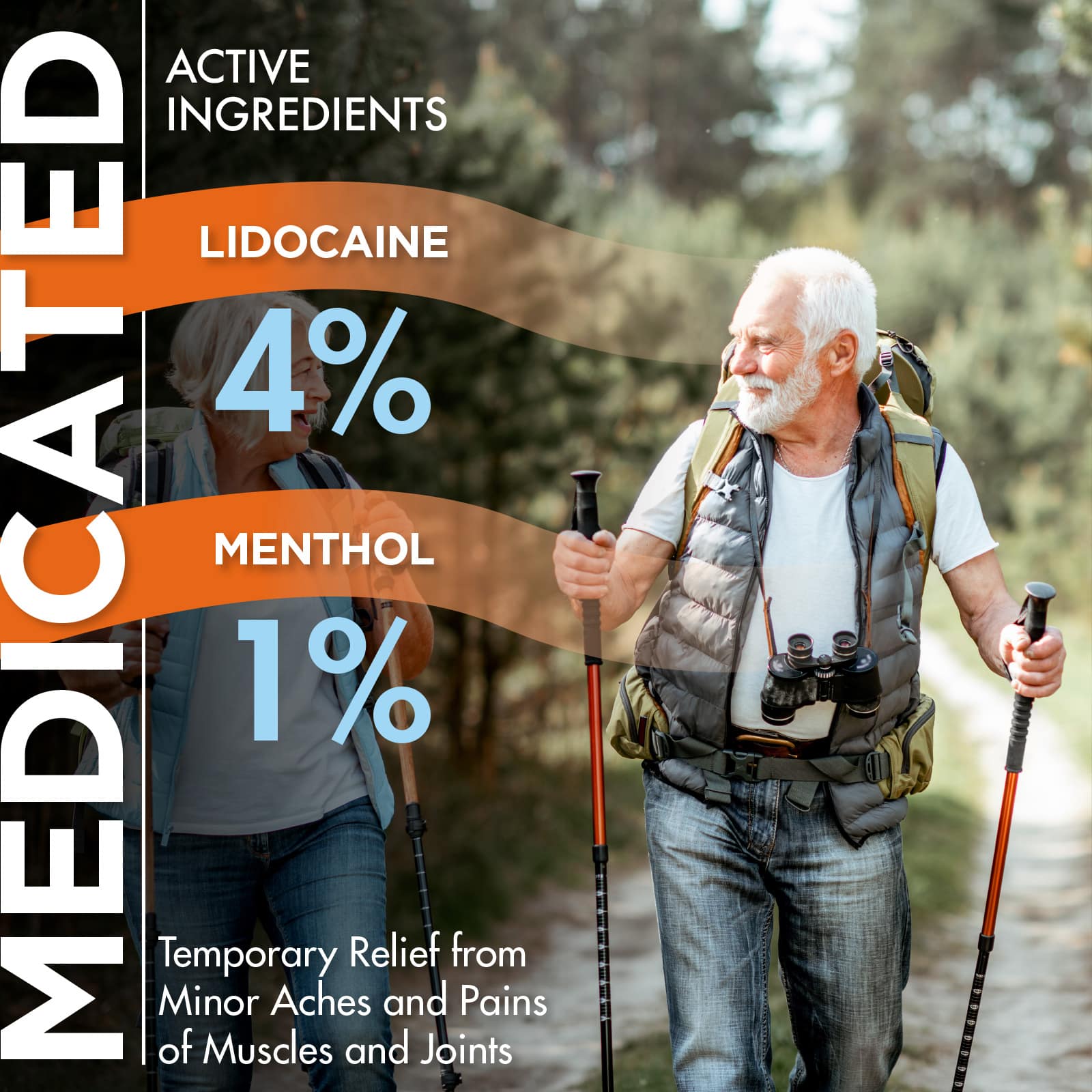 TheraCare 4% Lidocaine + 1% Menthol Pain Relief Patch, 5 count - Image 4