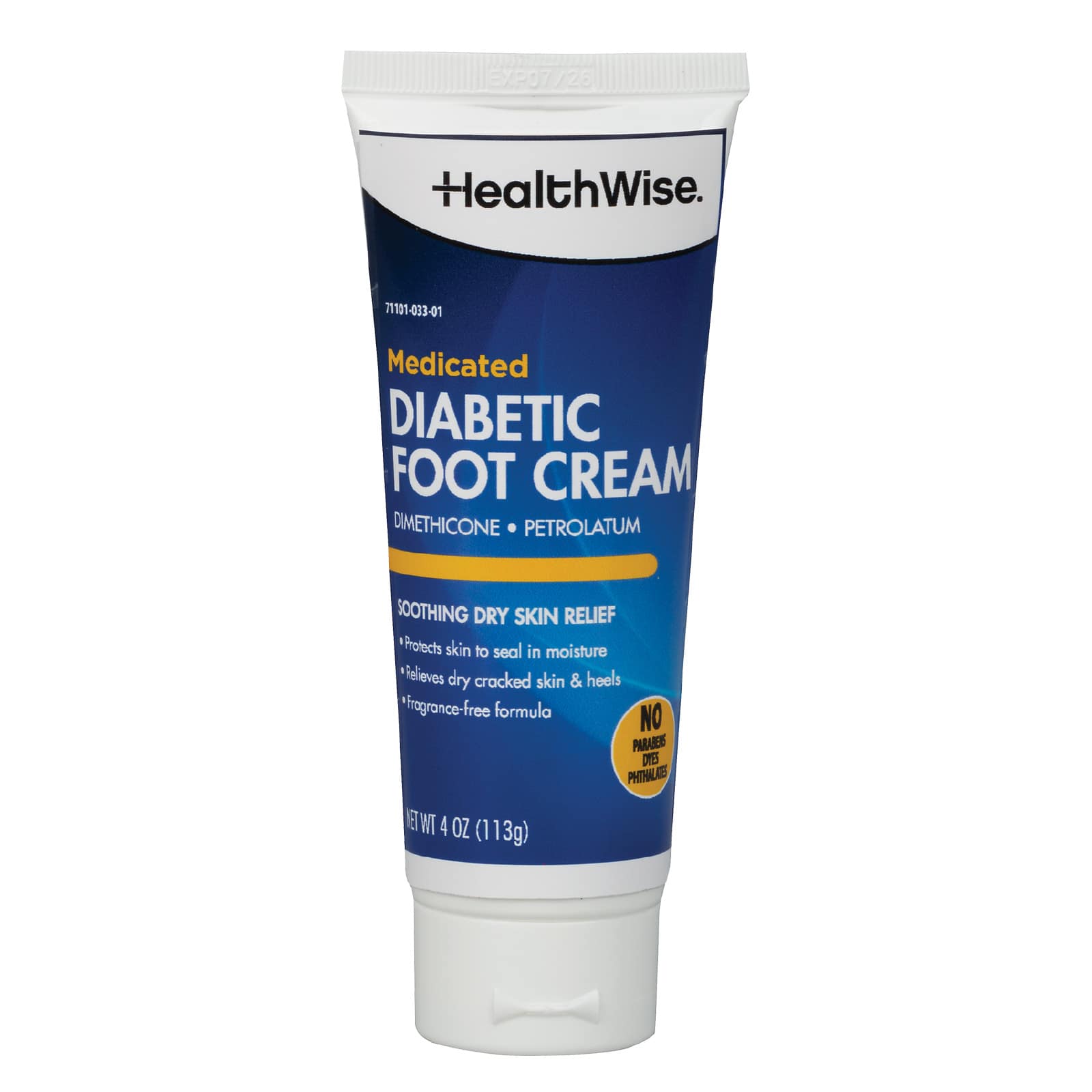 HealthWise Medicated Diabetic Foot Cream