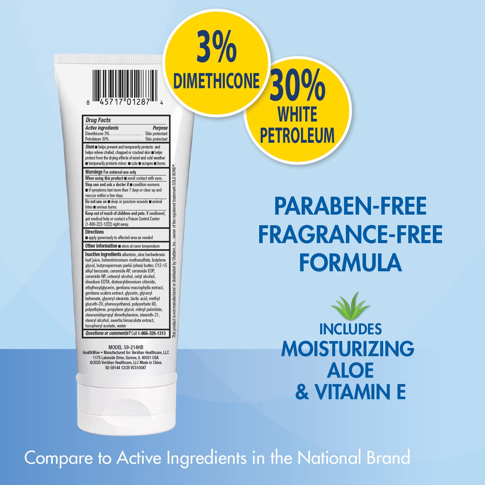HealthWise Medicated Diabetic Foot Cream - Image 3