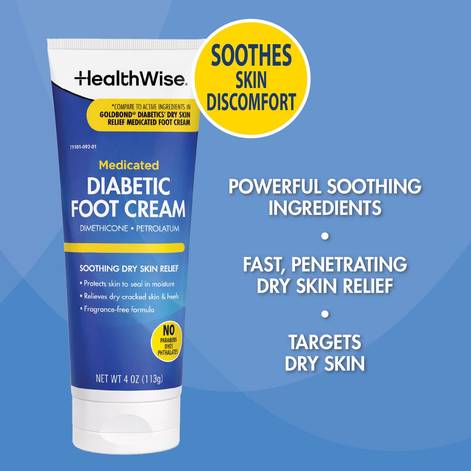 HealthWise Medicated Diabetic Foot Cream - Image 5