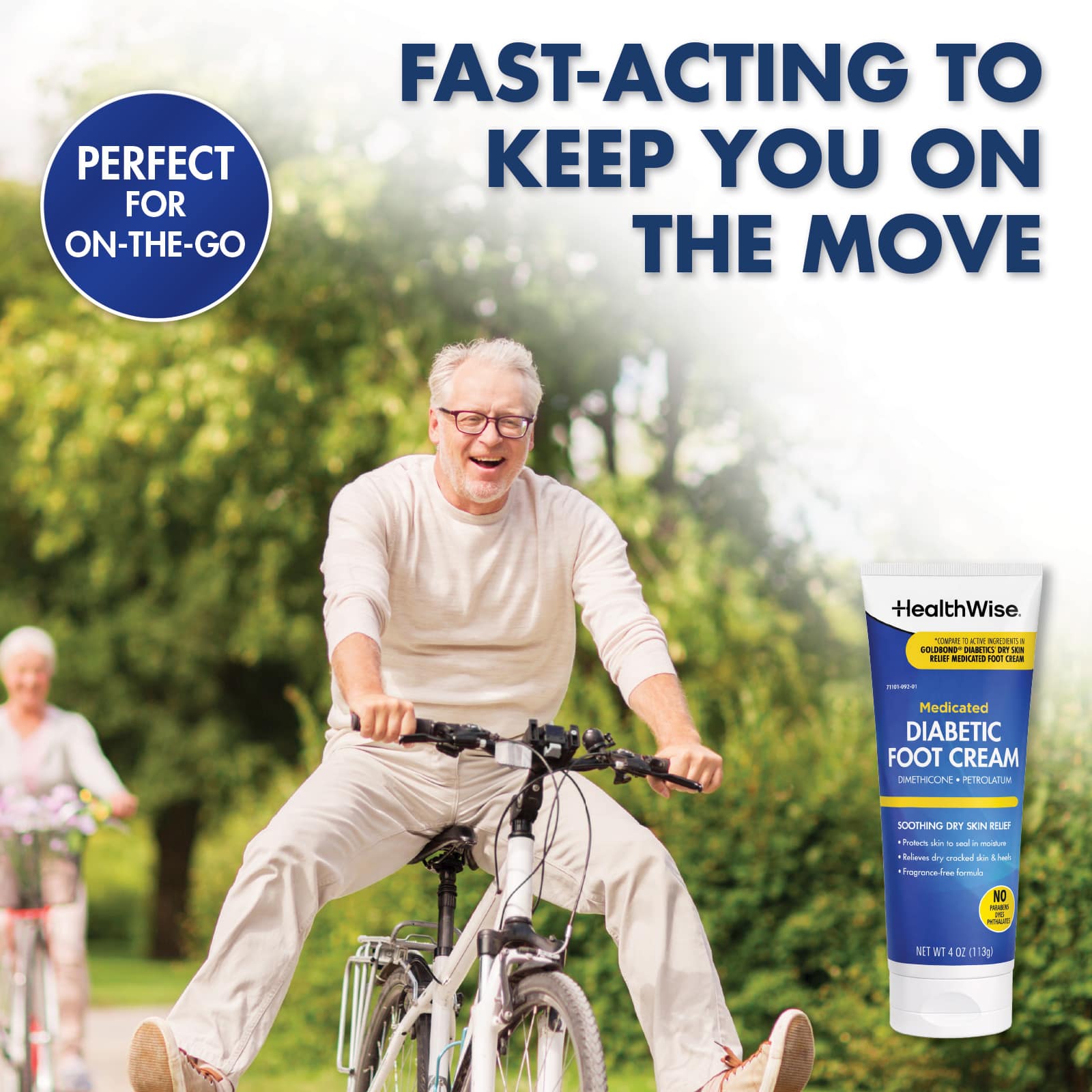 HealthWise Medicated Diabetic Foot Cream - Image 7