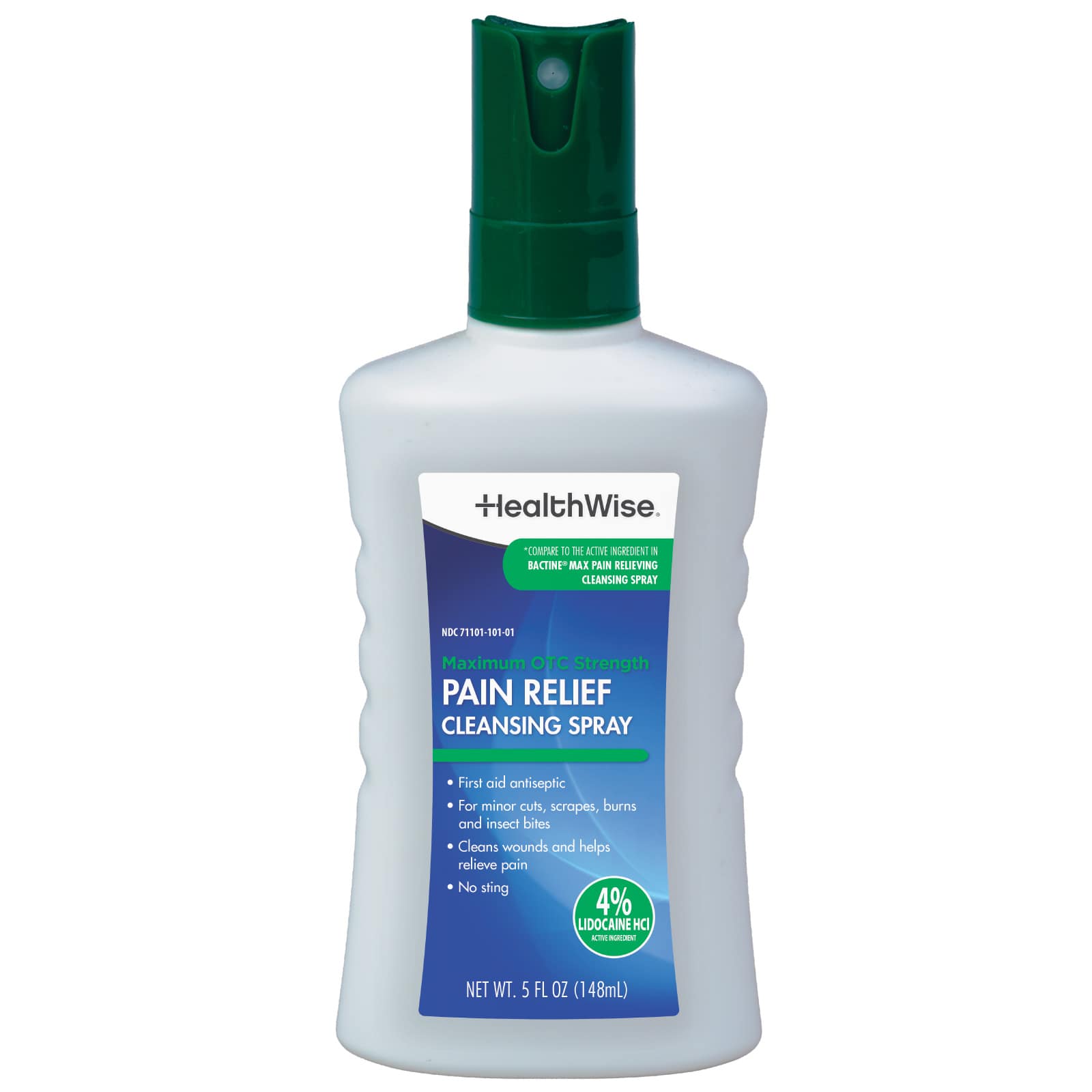 Maximum OTC Strength Pain Relief Cleansing Spray
