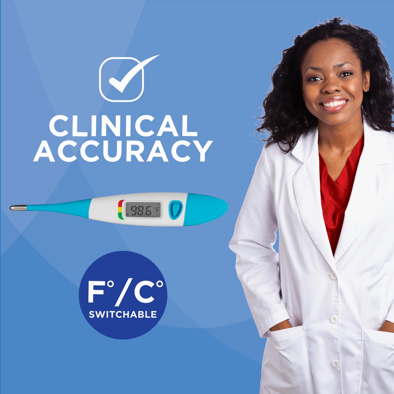 Healthwise Digital Thermometer 10-Second Flexible Tip - Image 5