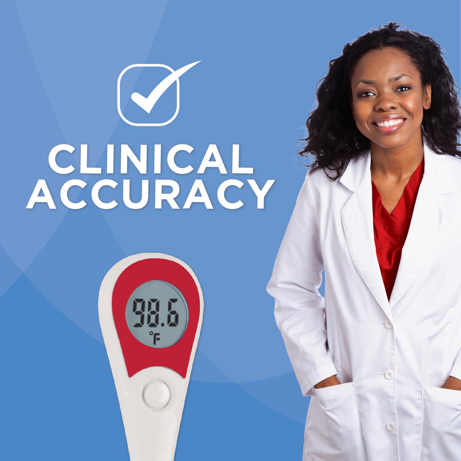 HealthWise Digital Thermometer 8-Second Flexible Tip - Image 6