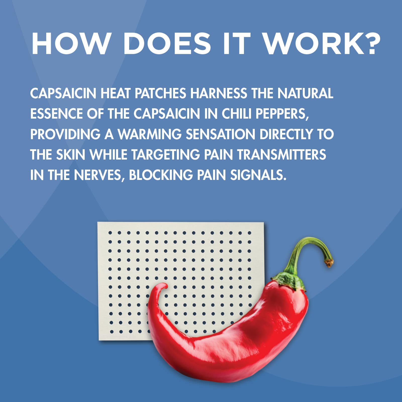 HealthWise Targeted Warming Capsaicin Heat Patch - Image 4