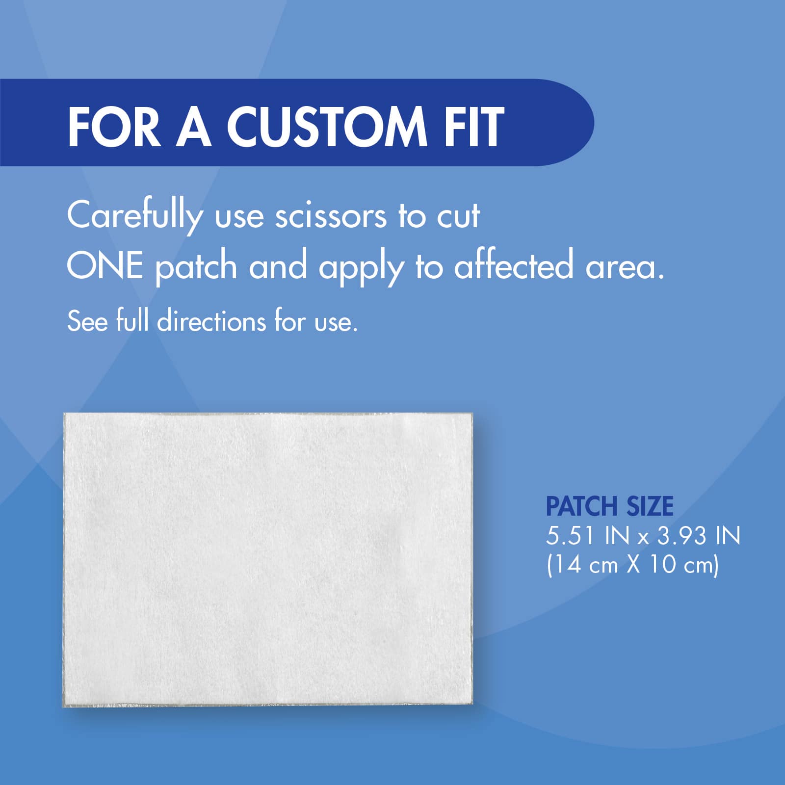 HealthWise Lidocaine Pain Patch 4% Lidocaine 18 Count - Image 7