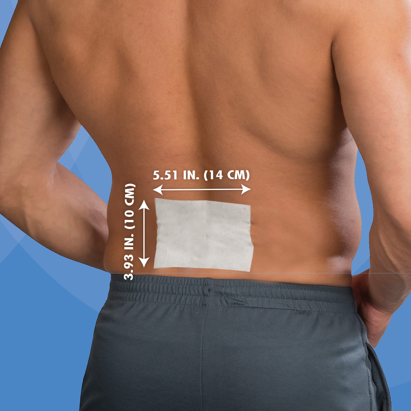 HealthWise Lidocaine + Menthol Pain Relief Patch 5-Count - Image 5