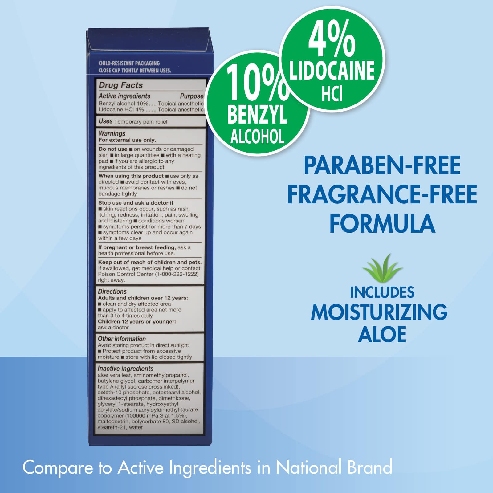 HealthWise Lidocaine Plus+ Cream - Image 3