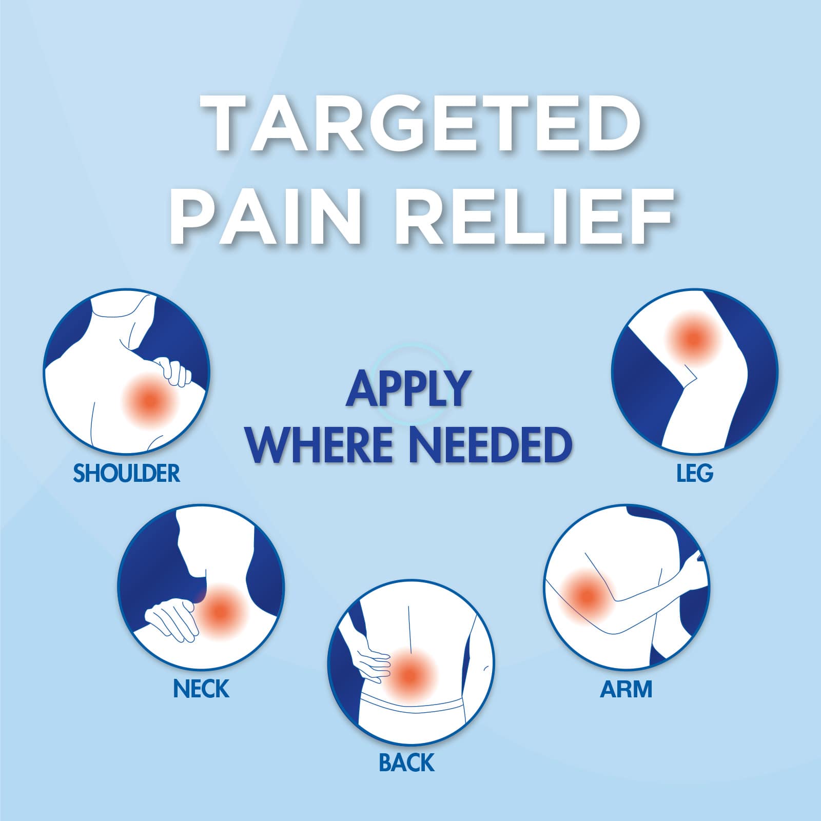 HealthWise Cold Therapy Menthol Pain Relief Patch Large 15-Count - Image 3
