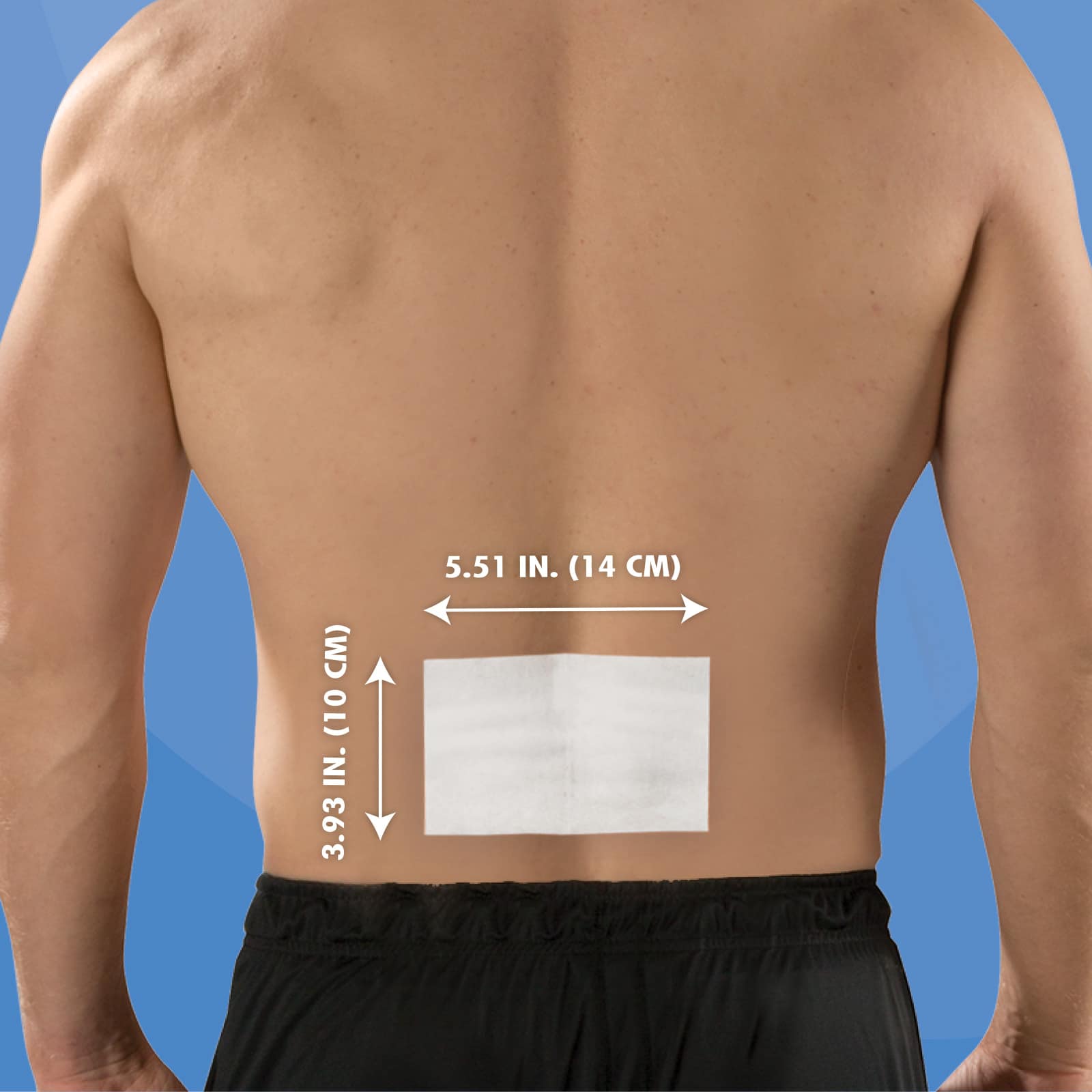 HealthWise Cold Therapy Menthol Pain Relief Patch Large 15-Count - Image 5