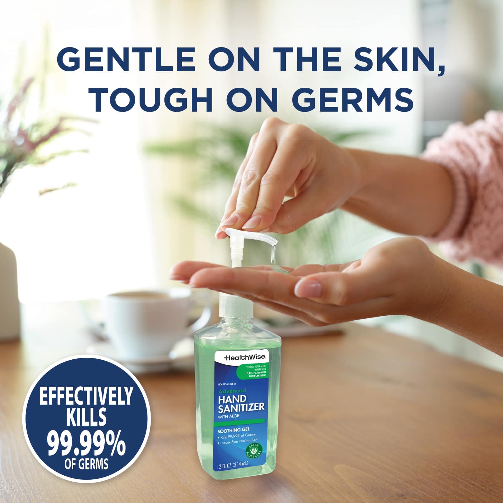HealthWise Hand Sanitizer 12 oz - Image 3