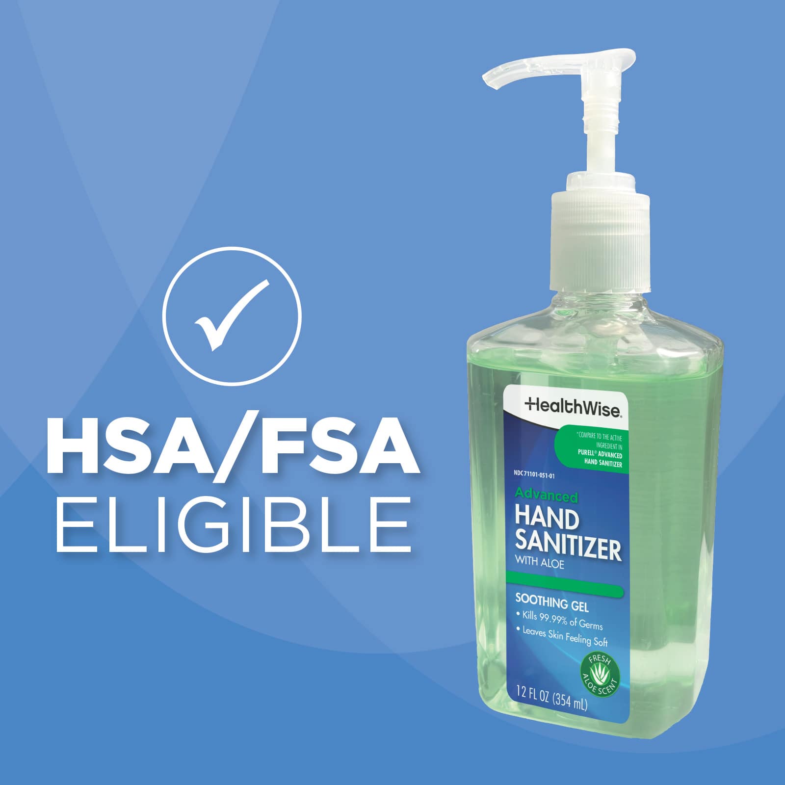 HealthWise Hand Sanitizer 12 oz - Image 8