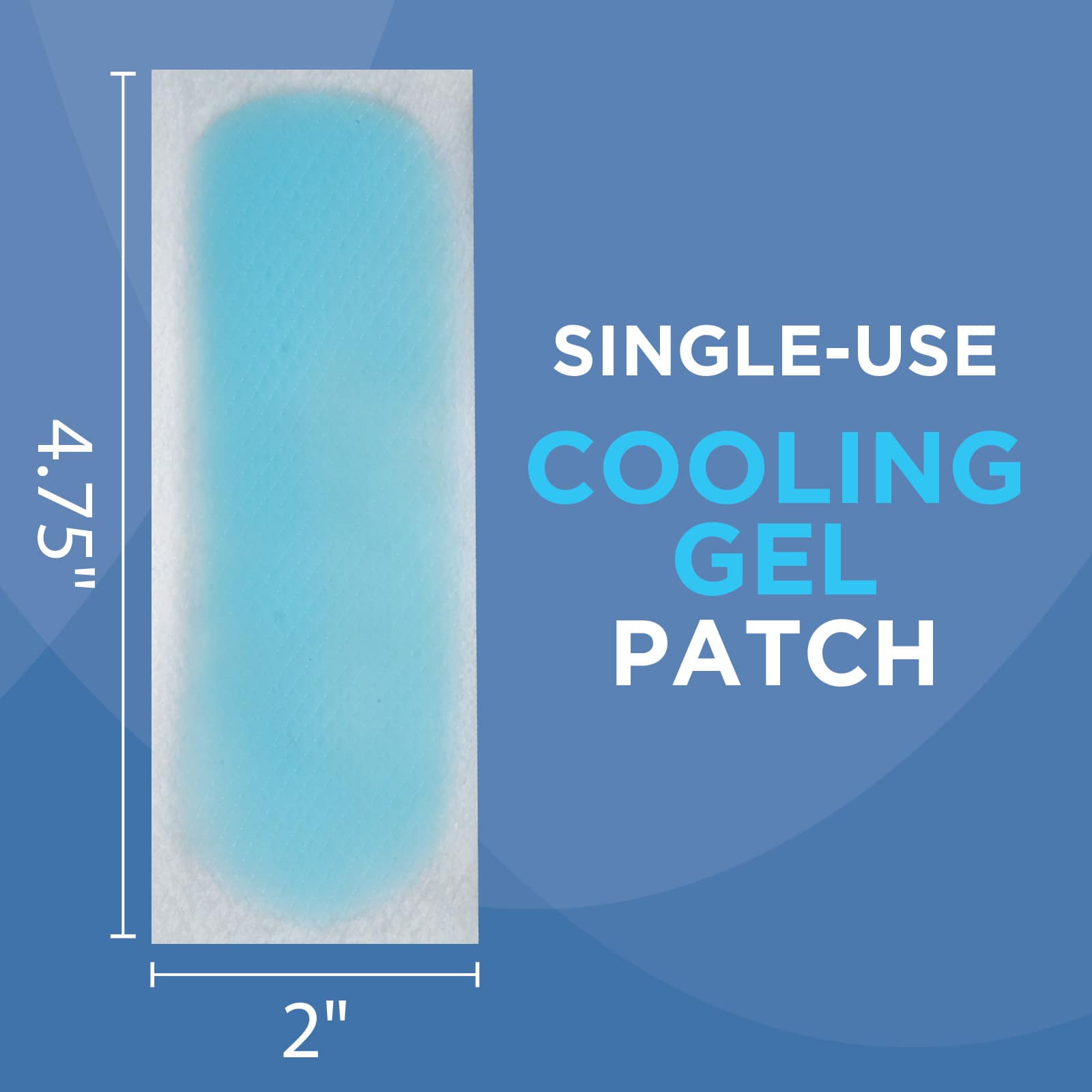 HealthWise Instant Cool Gel Patches Migraine & Fever Relief - Image 8
