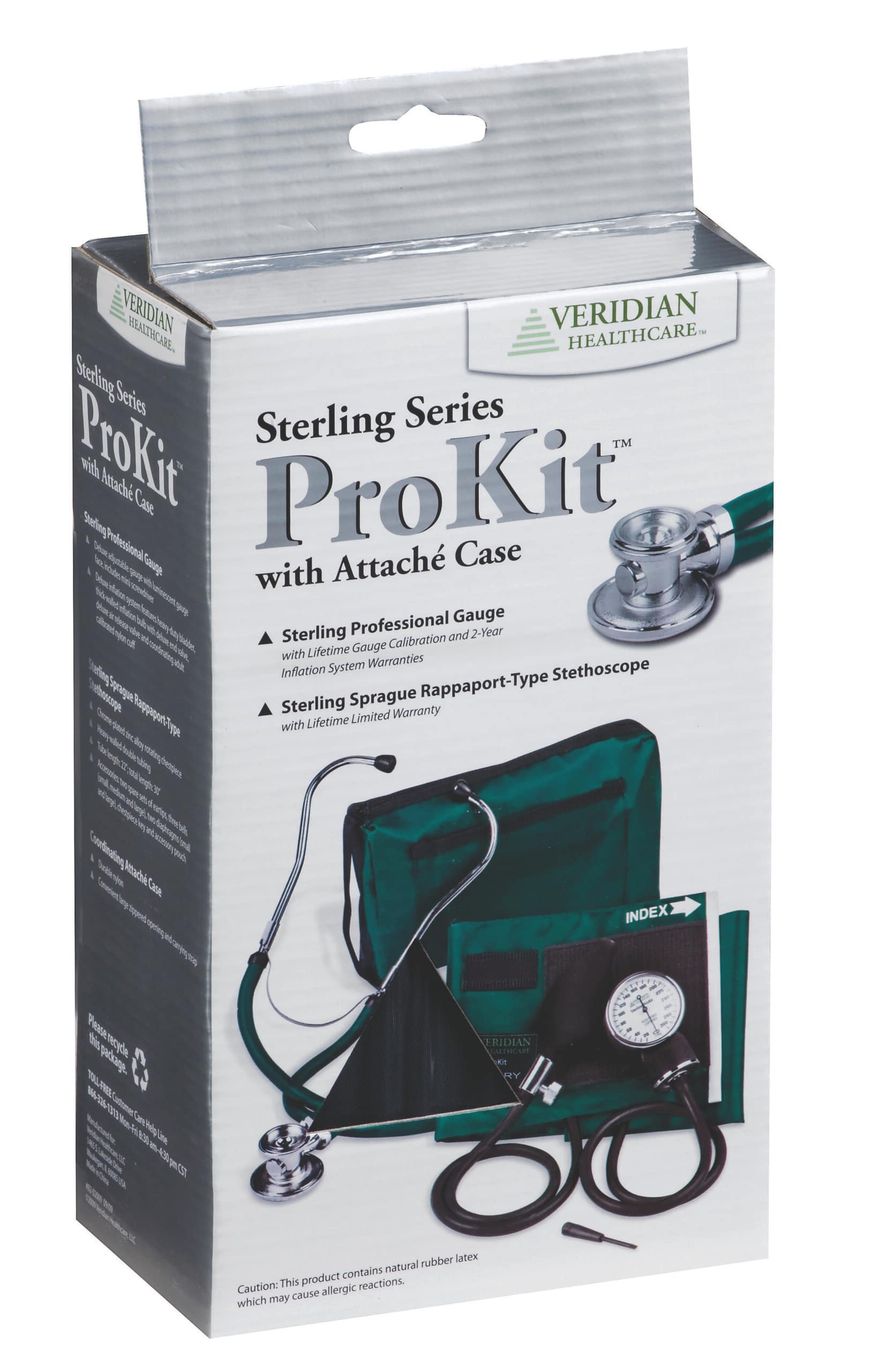 Veridian ProKit Sphygmomanometer & Sprague Stethoscope Kit - Image 3