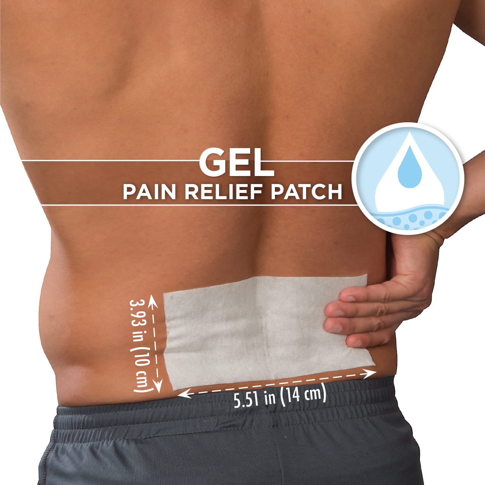 TheraCare 4% Lidocaine + 1% Menthol Pain Relief Patch, 5 count - Image 5