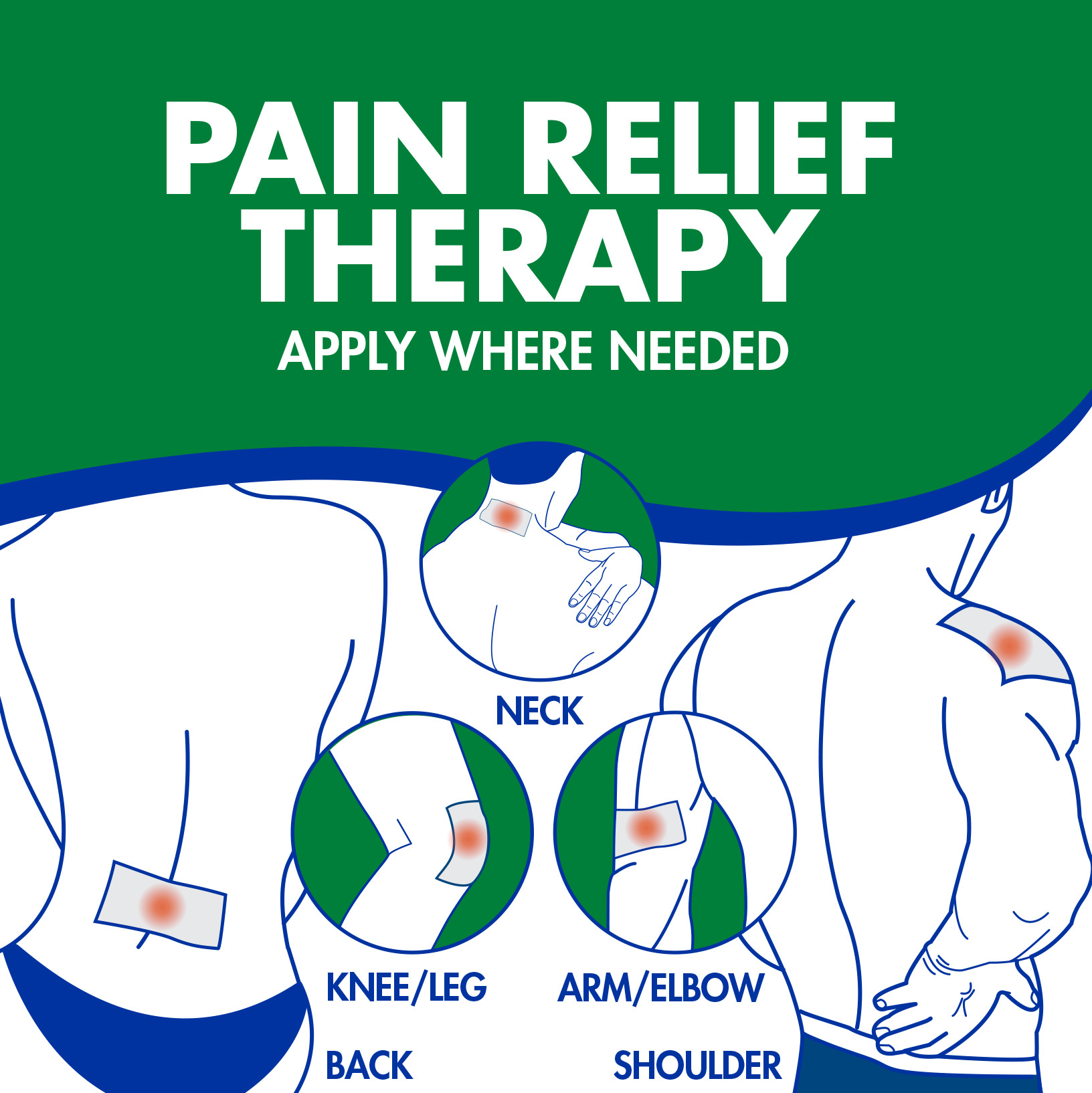 TheraCare Soothing 5% Menthol Pain Relief Patch, 5-Count - Image 3