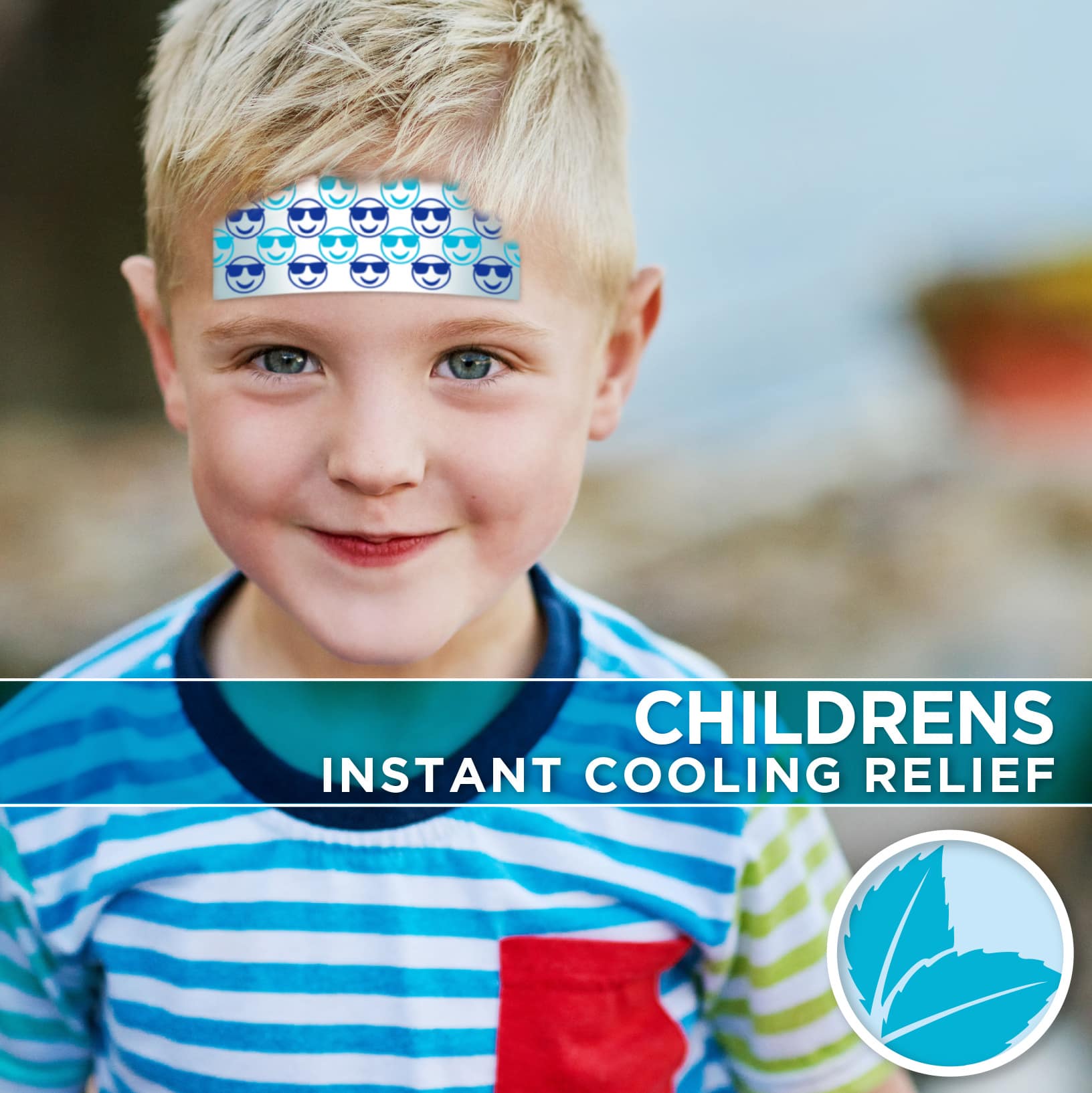 TheraCare Children’s Instant Cool Gel Patches, 4 Count - Image 2